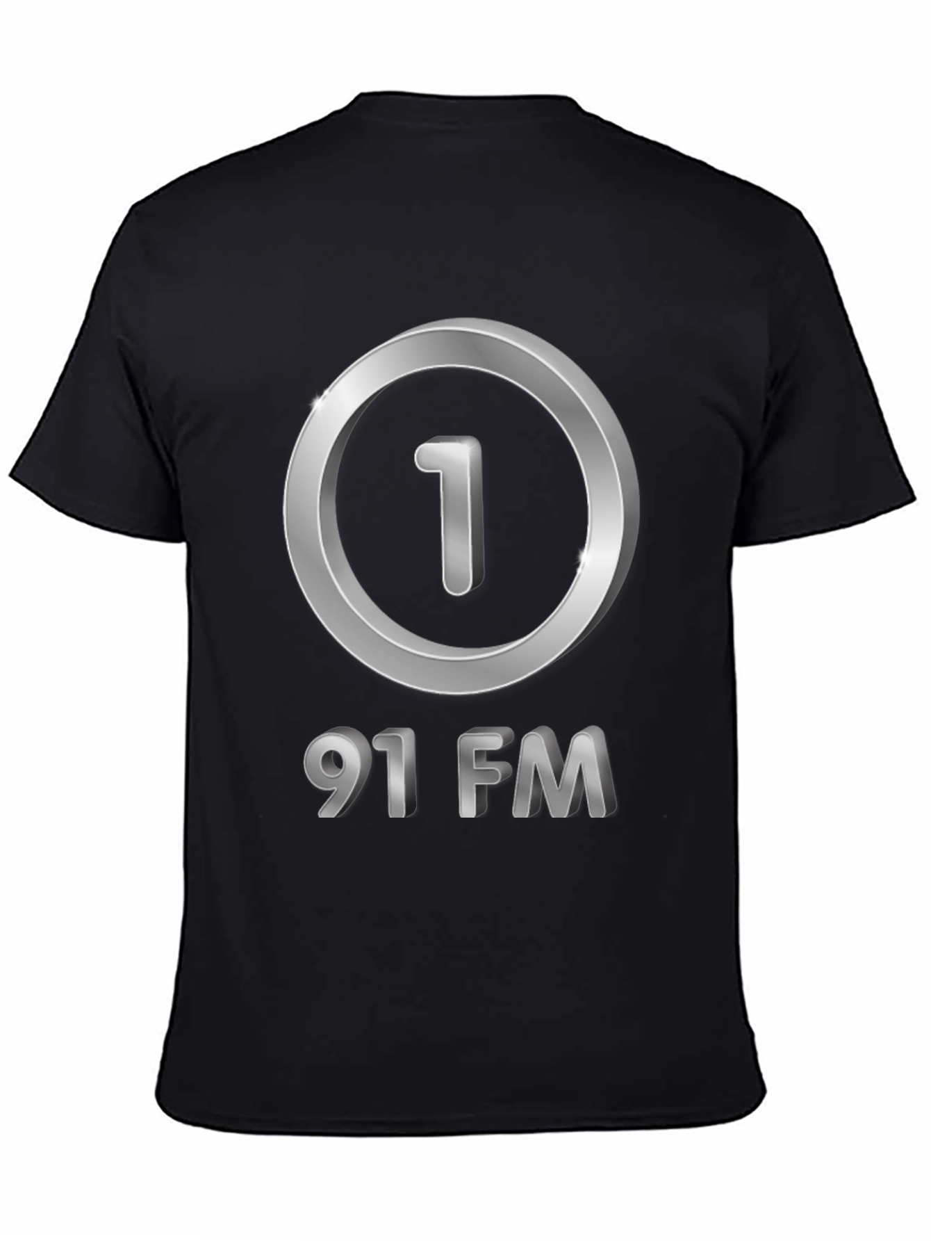 91 FM Graphic T-Shirt - Black