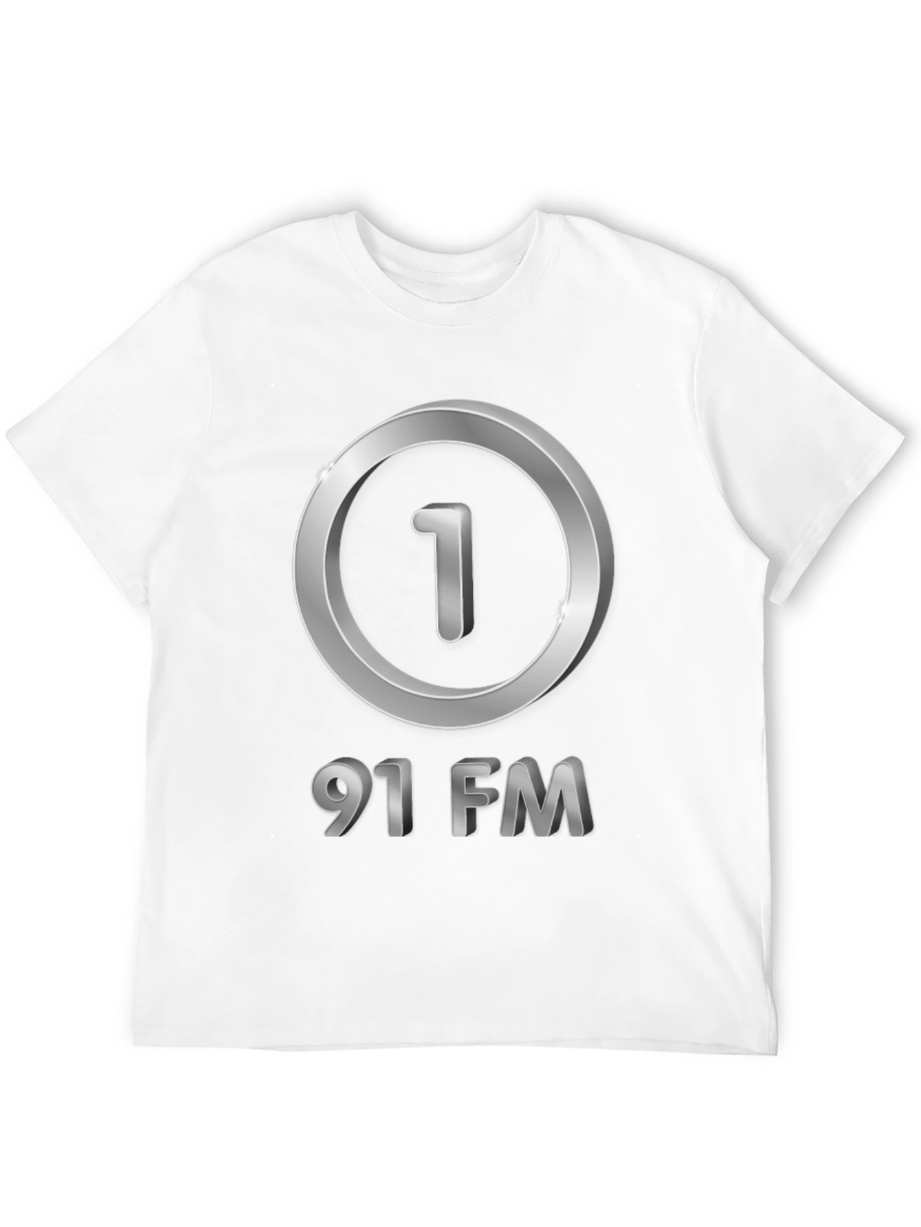 91 FM Graphic T-Shirt - Black