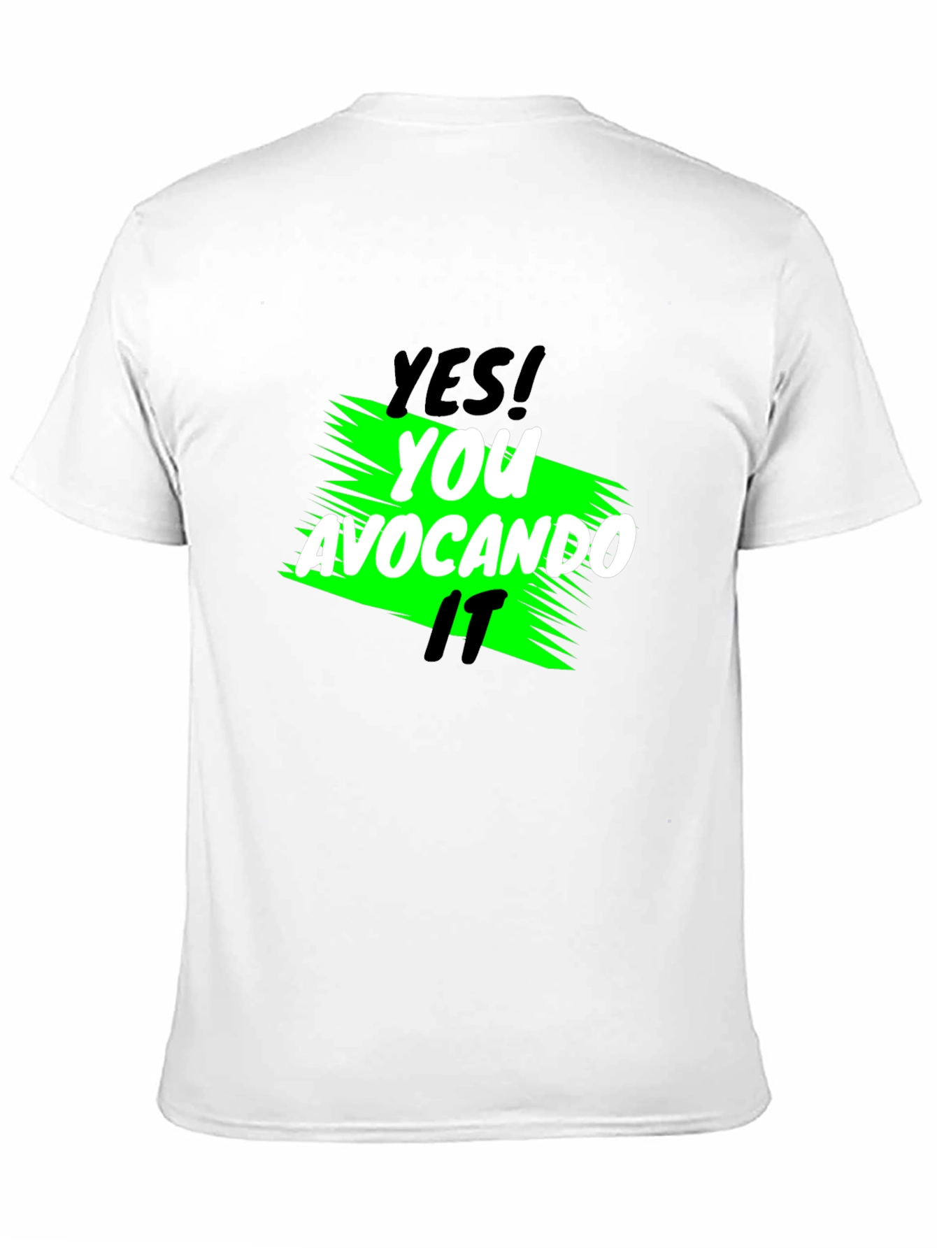 Yes! You Avocando It Black T-Shirt