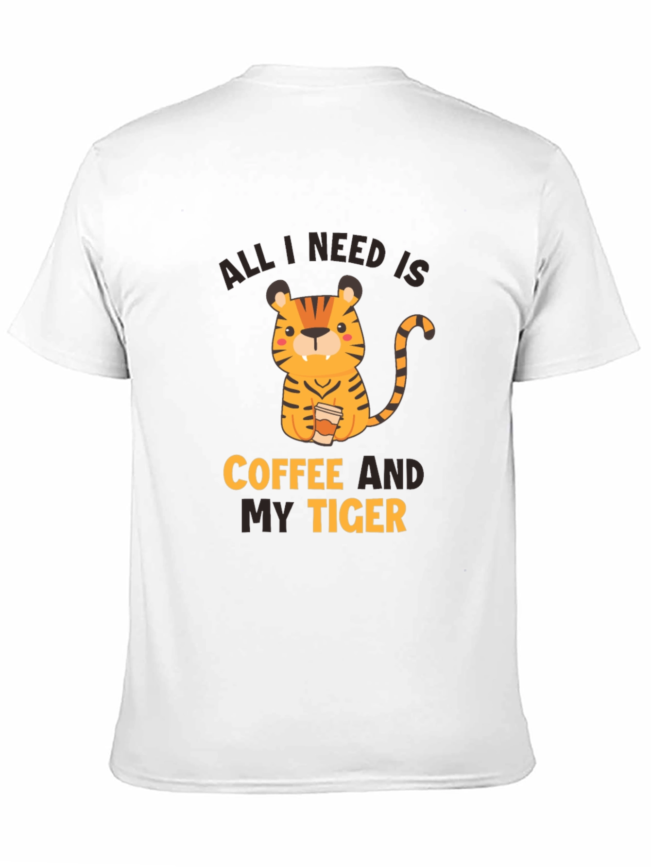 Coffee and My Tiger Graphic Tee