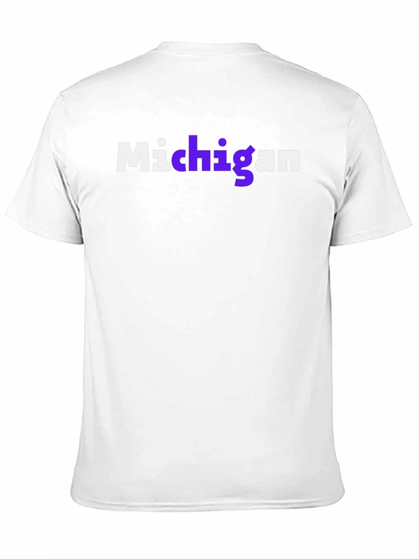 Michigan Graphic Tee - Black Cotton Shirt