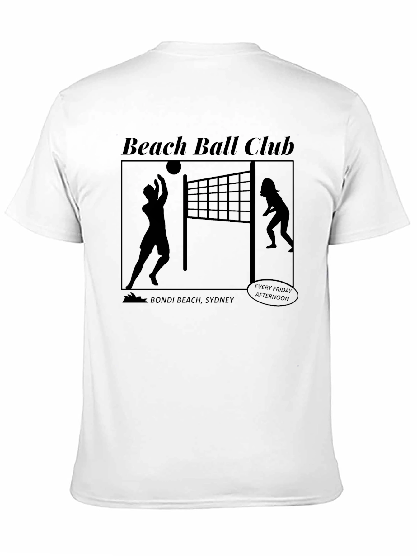 Beach Ball Club T-Shirt - Bondi Beach Volleyball