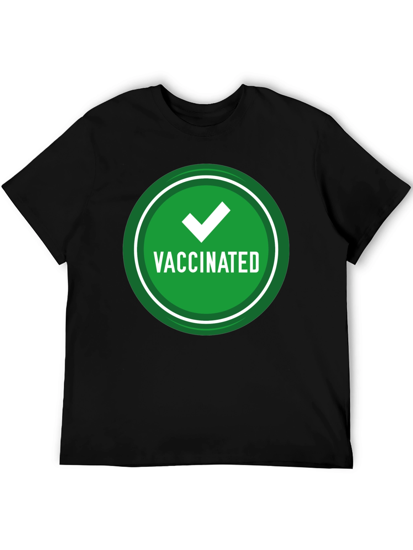 Vaccinated Graphic T-Shirt - Show Your Status!