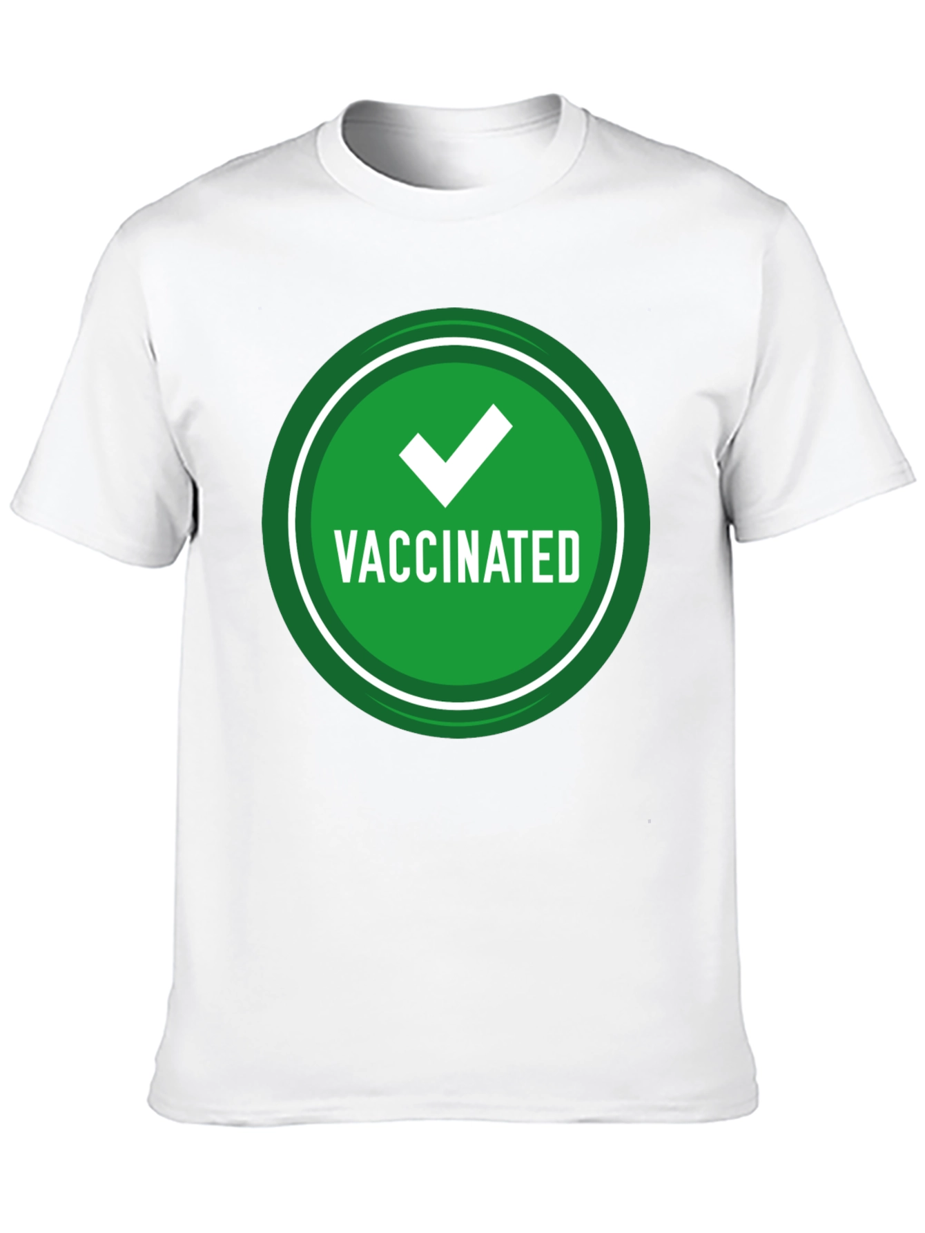 Vaccinated Graphic T-Shirt - Show Your Status!