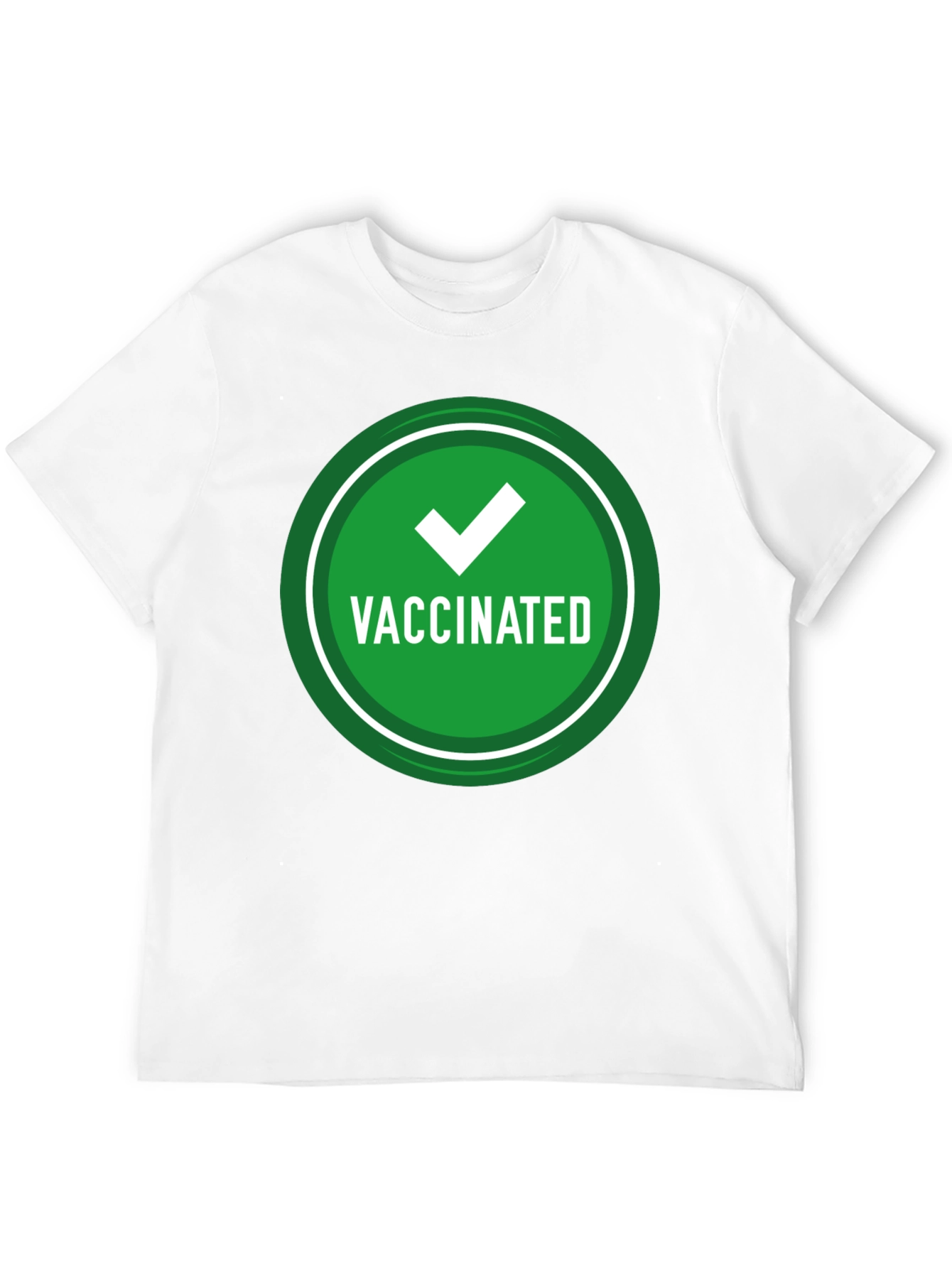 Vaccinated Graphic T-Shirt - Show Your Status!