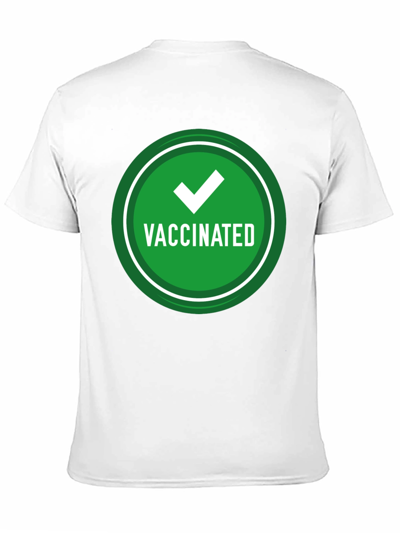 Vaccinated Graphic T-Shirt - Show Your Status!