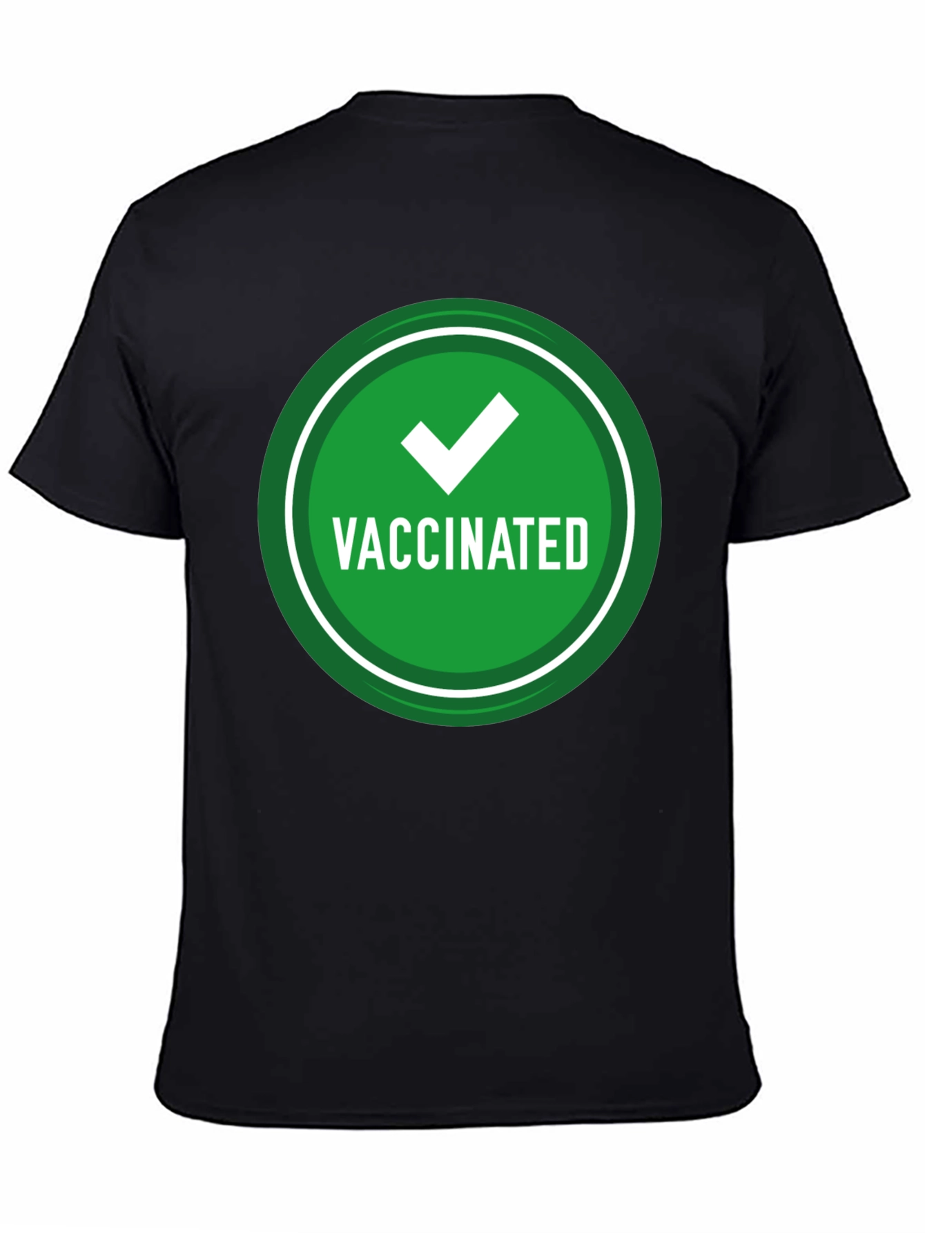 Vaccinated Graphic T-Shirt - Show Your Status!