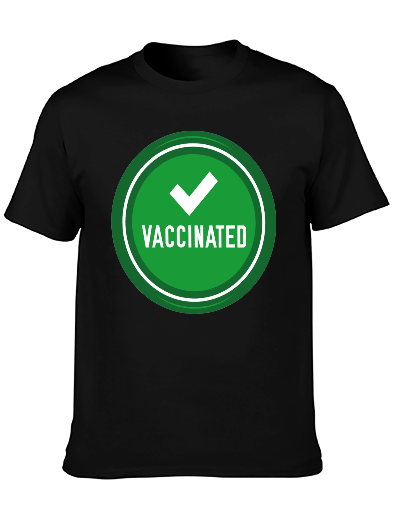 Vaccinated Graphic T-Shirt - Show Your Status!