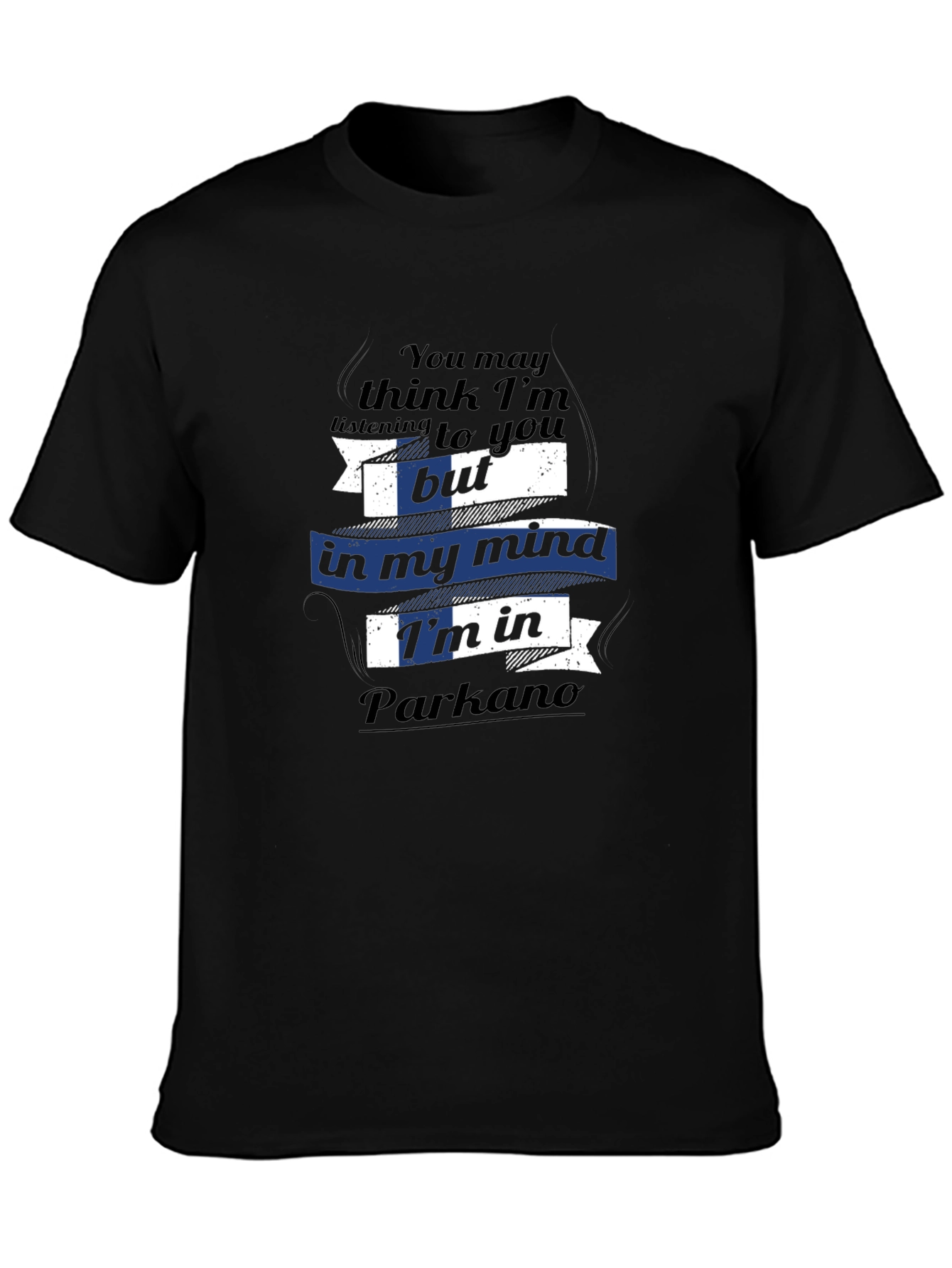 Funny Parkano T-Shirt - Minds Away!