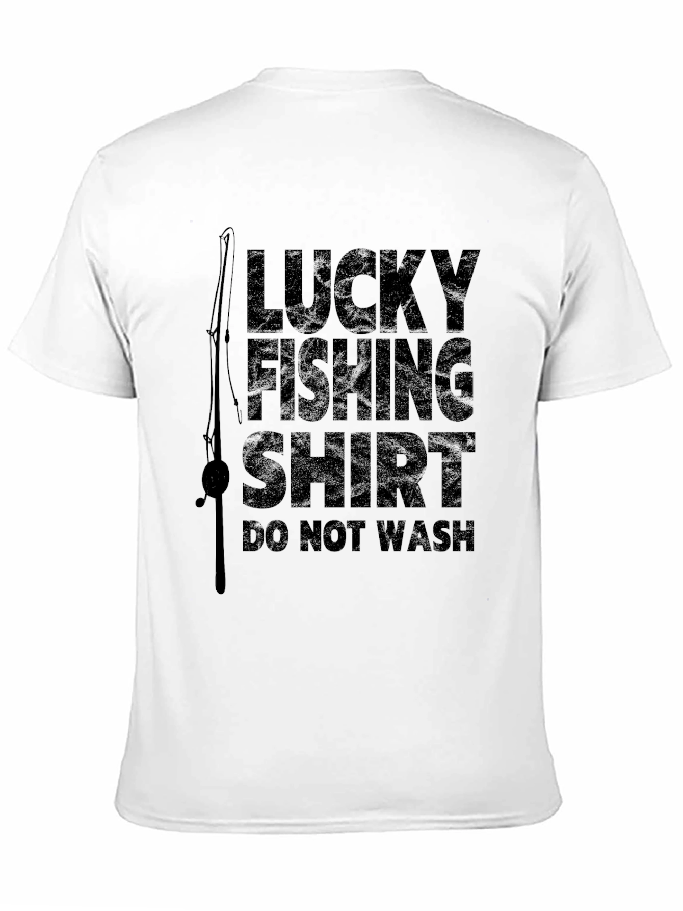 Lucky Fishing Shirt - Novelty Graphic Tee