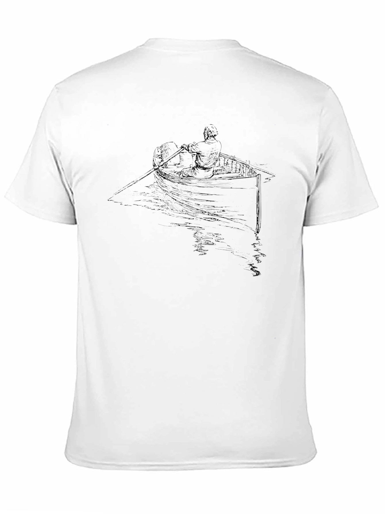 Rowboat Graphic Tee - Classic Black T-Shirt