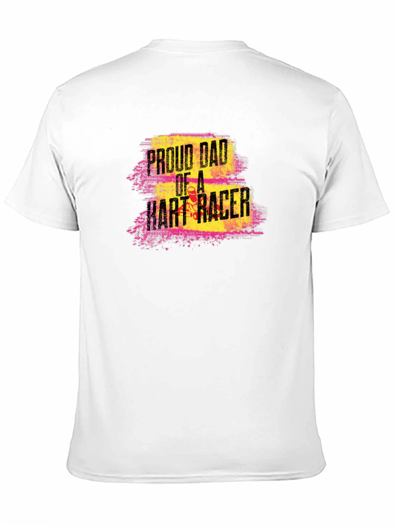 Proud Dad of a Kart Racer Graphic Tee