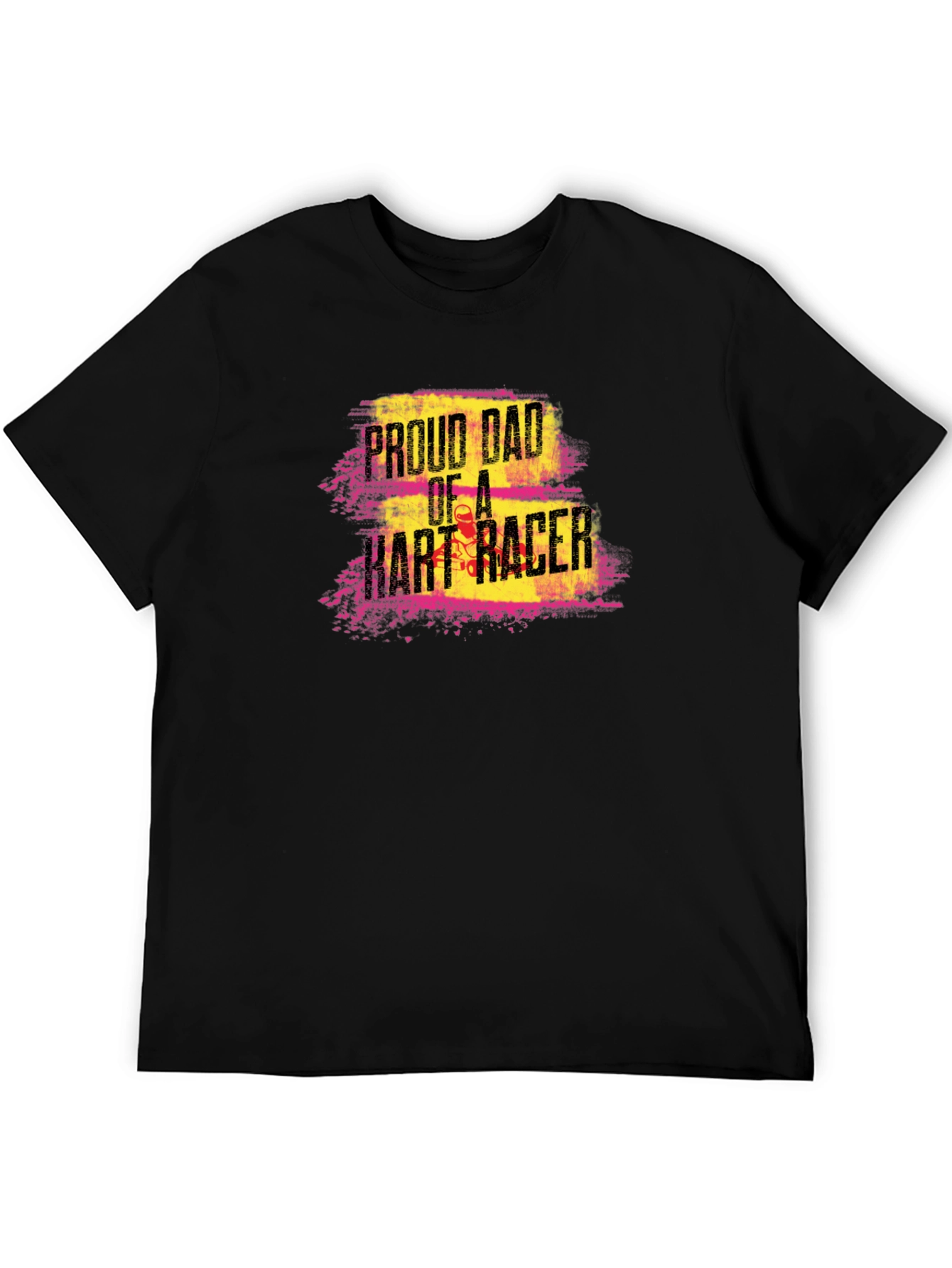 Proud Dad of a Kart Racer Graphic Tee