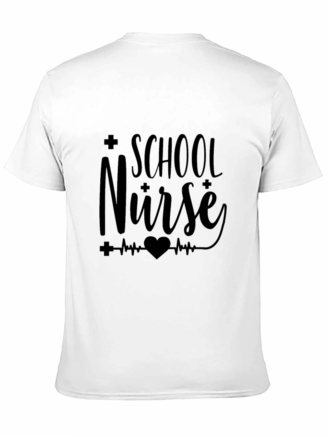 School Nurse T-Shirt Black