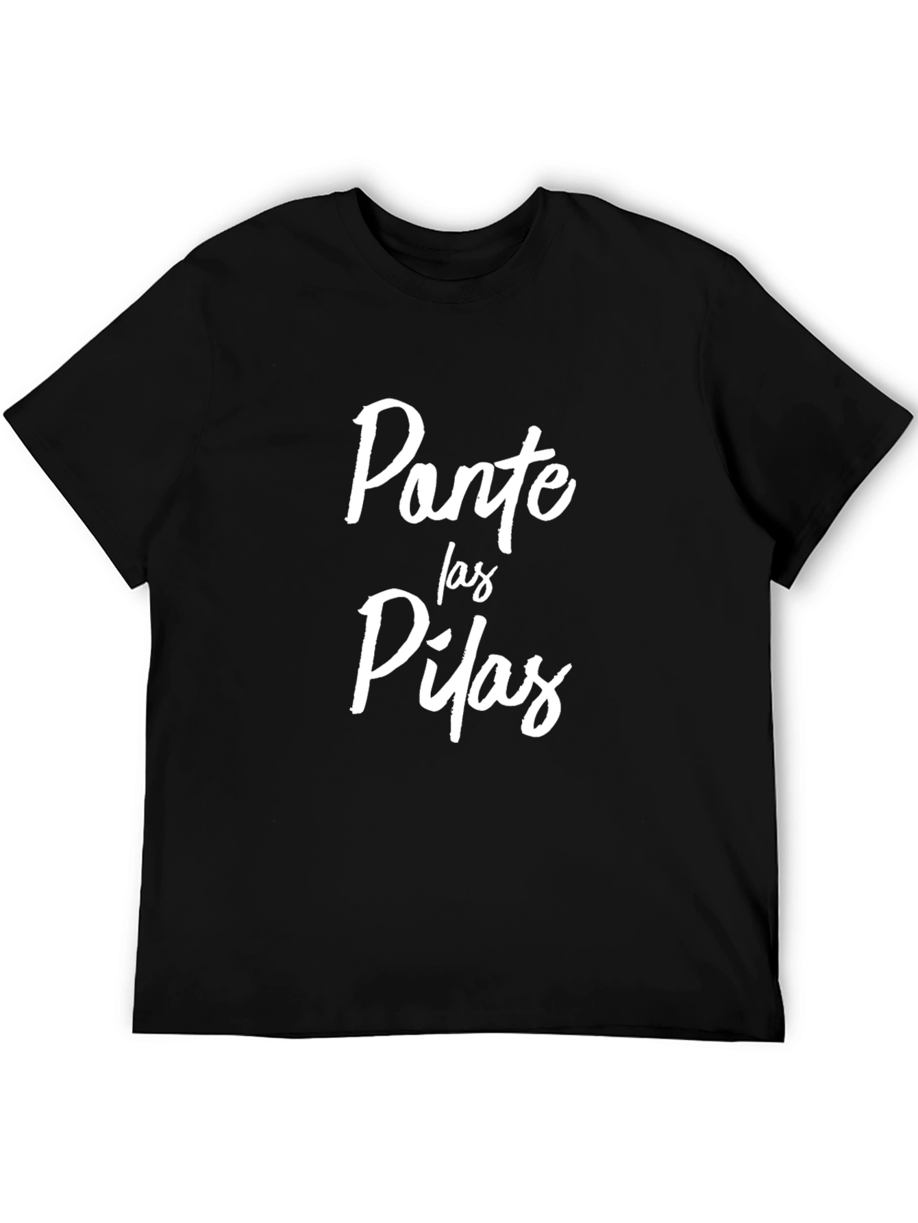 Ponte Las Pilas T-Shirt - Black Casual Tee