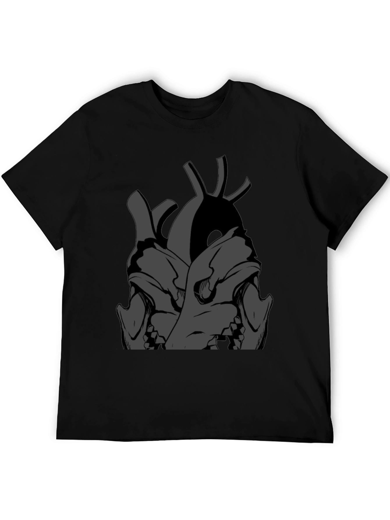 Skull Heart Graphic Tee - Dark & Edgy Style
