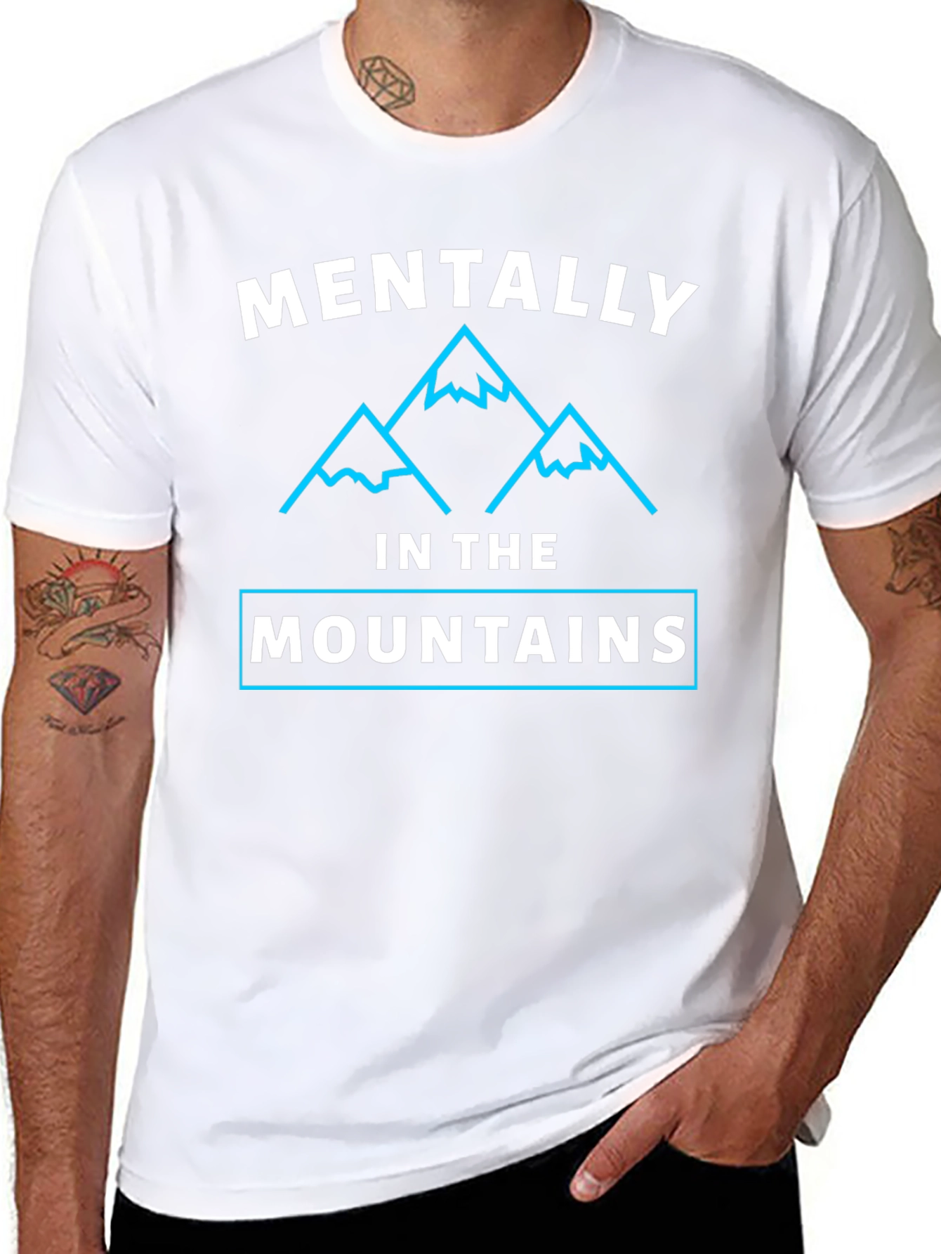 Mentally in the Mountains Graphic Tee