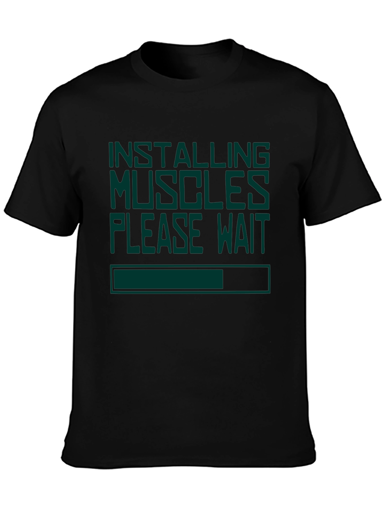 Installing Muscles Funny T-Shirt