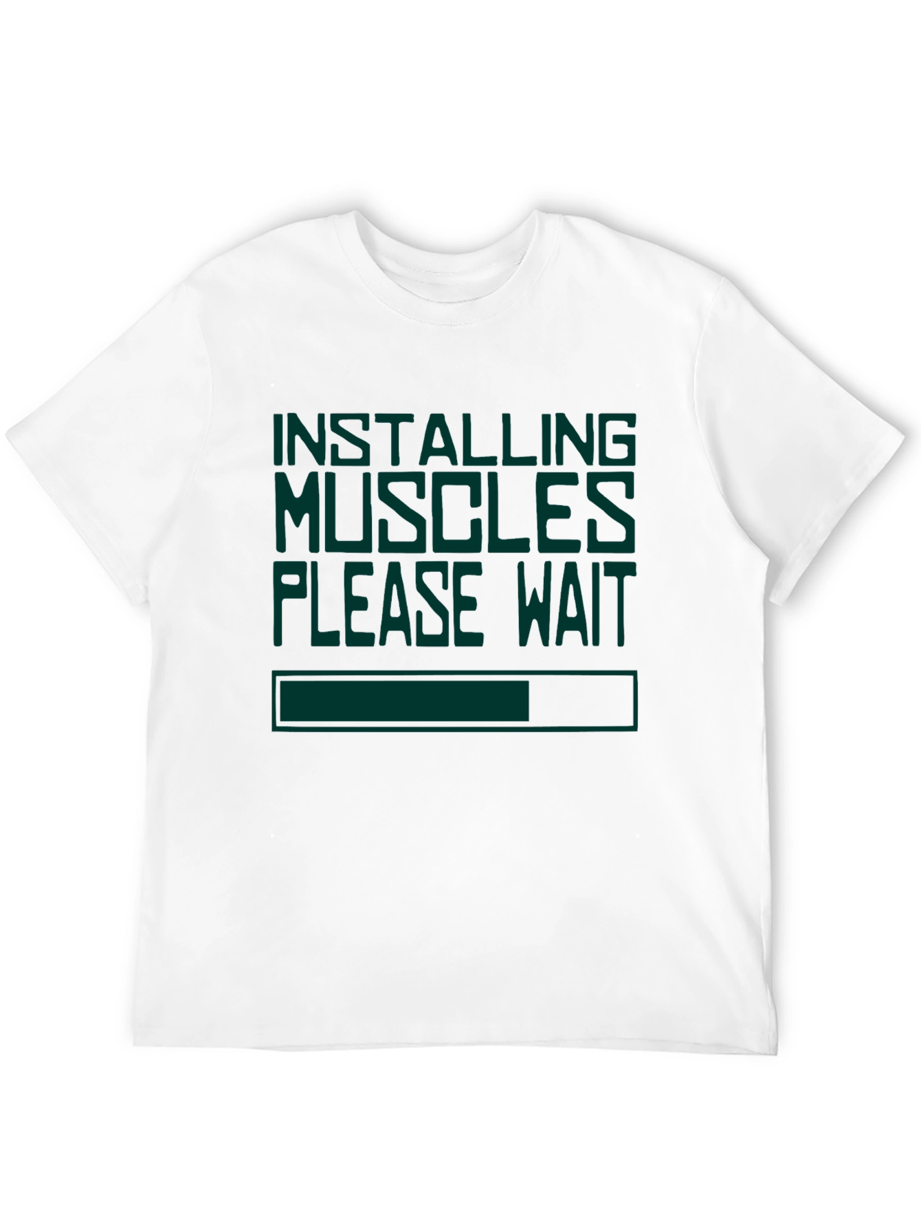 Installing Muscles Funny T-Shirt