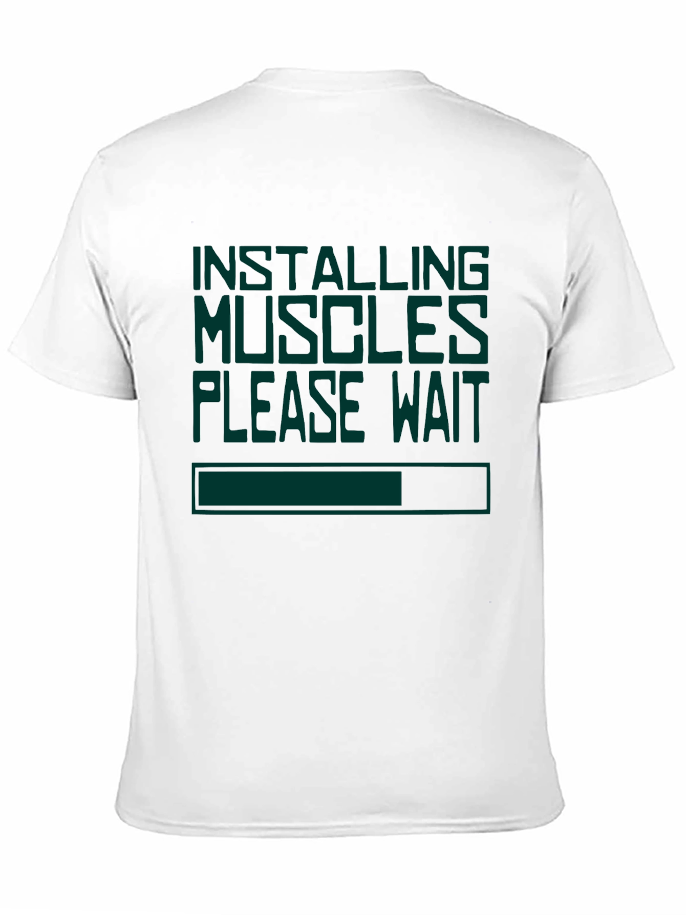 Installing Muscles Funny T-Shirt