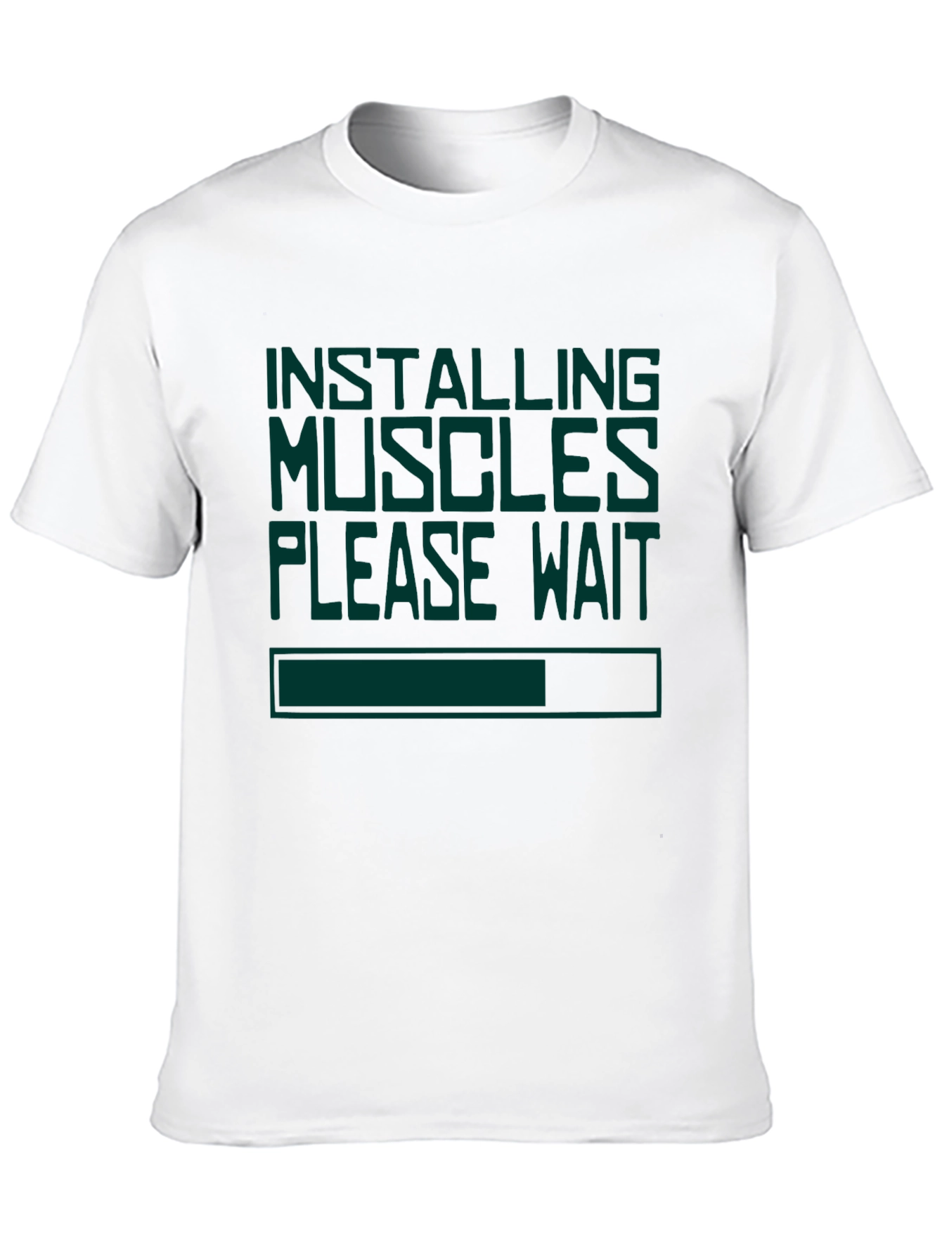 Installing Muscles Funny T-Shirt