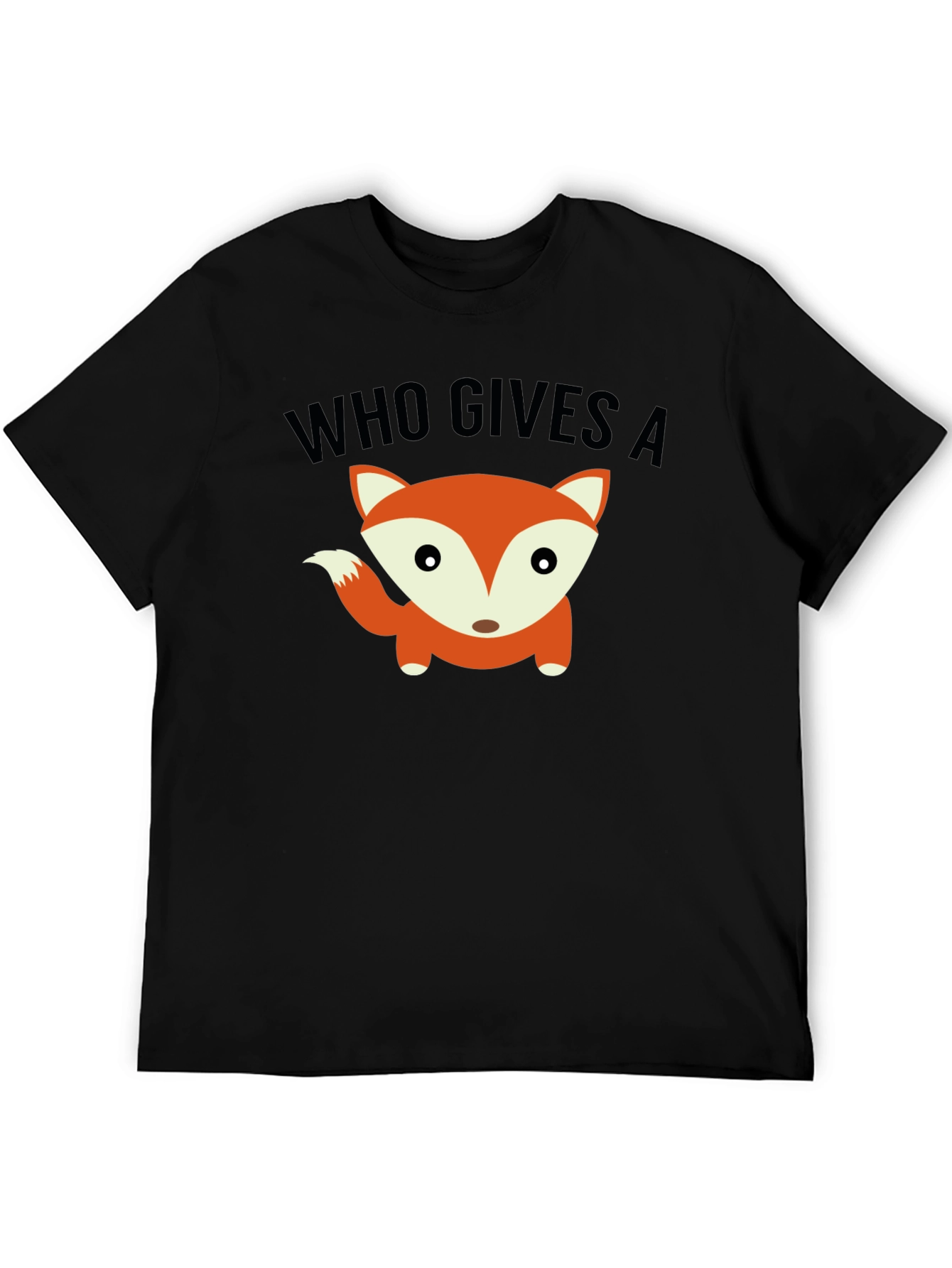 Who Gives a Fox Funny Graphic Tee