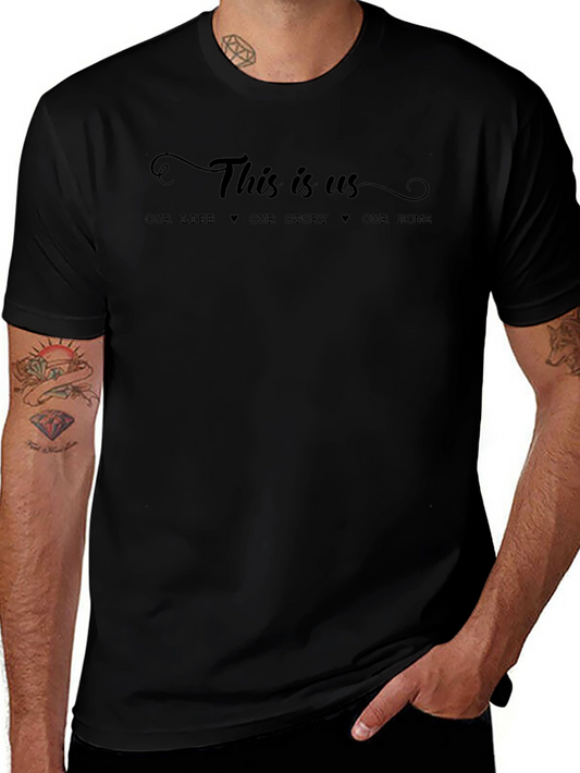 This Is Us Graphic Tee - Soft Cotton Casual Top