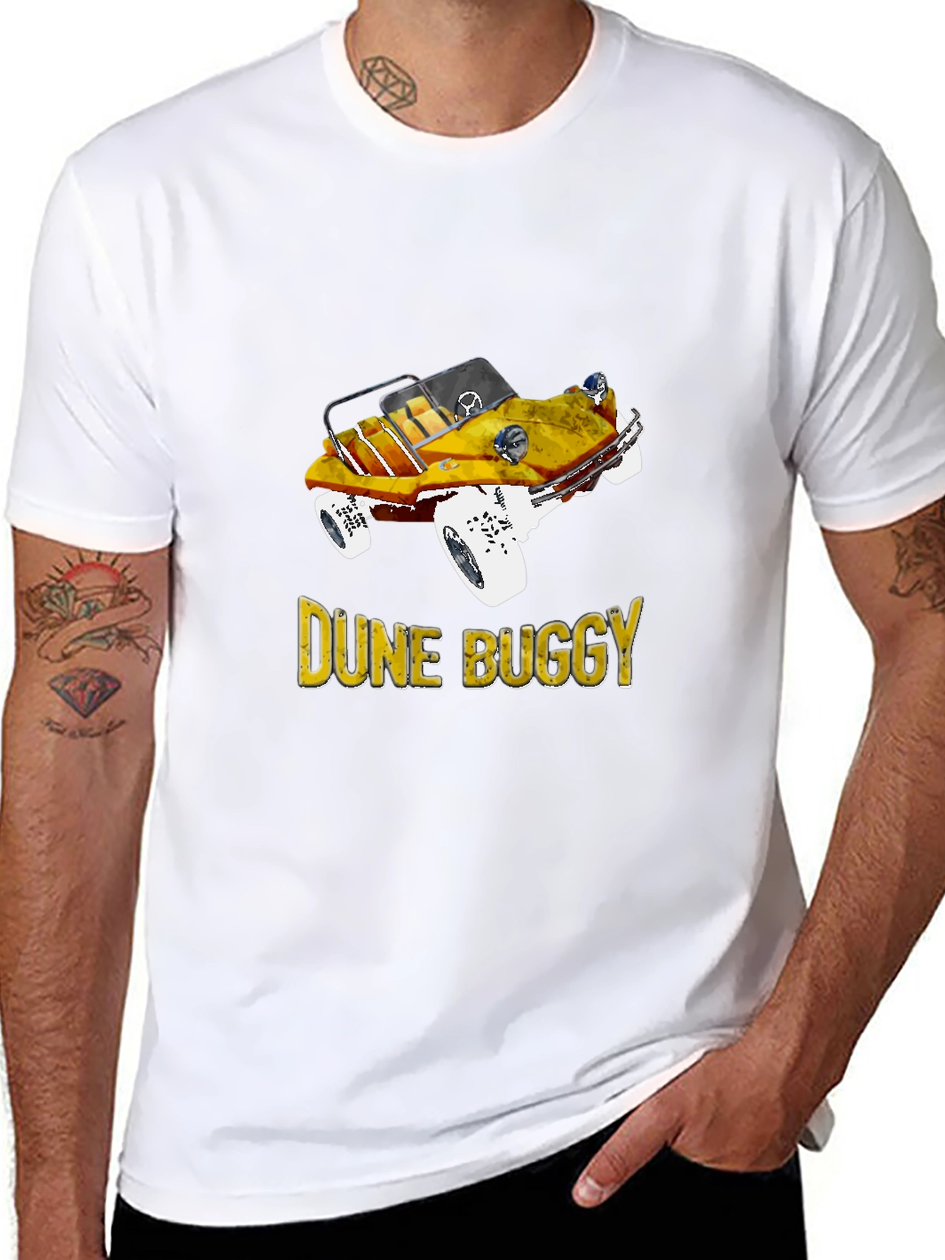 Dune Buggy Graphic Tee - Retro Car T-Shirt