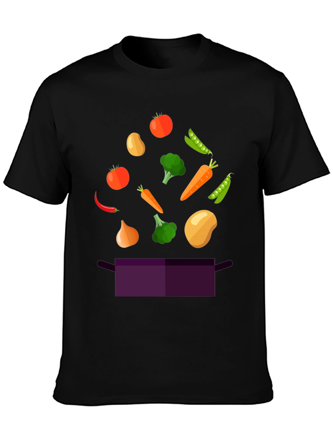 Chefs Garden T-Shirt - Black