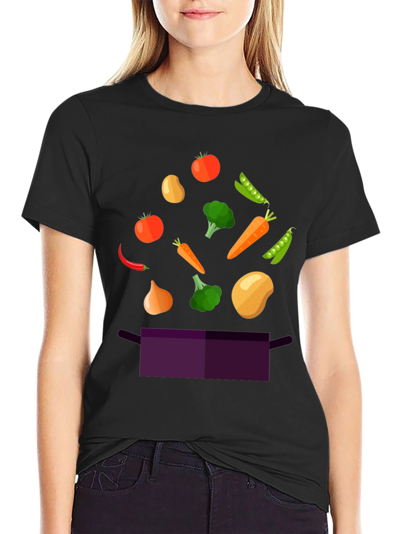 Chefs Garden T-Shirt - Black