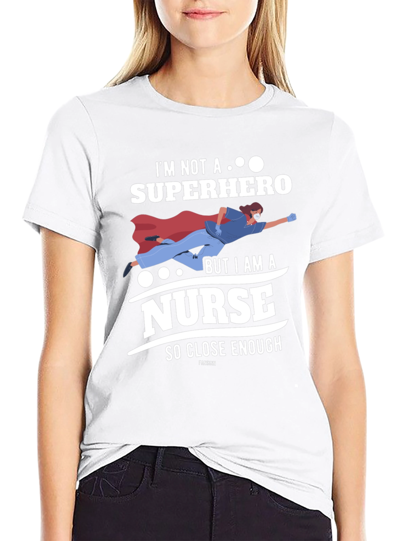 Nurse Superhero T-Shirt - Funny Heroic Healthcare Apparel