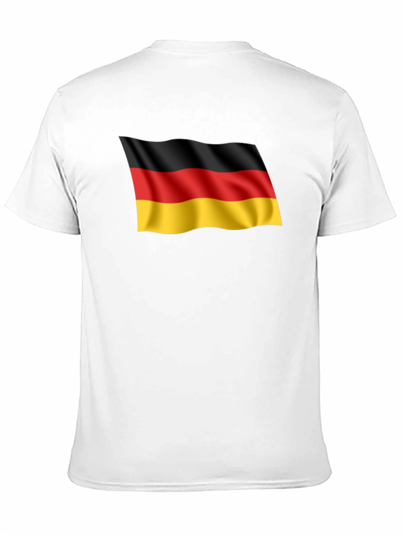 Germany Flag Graphic Tee - Black T-Shirt