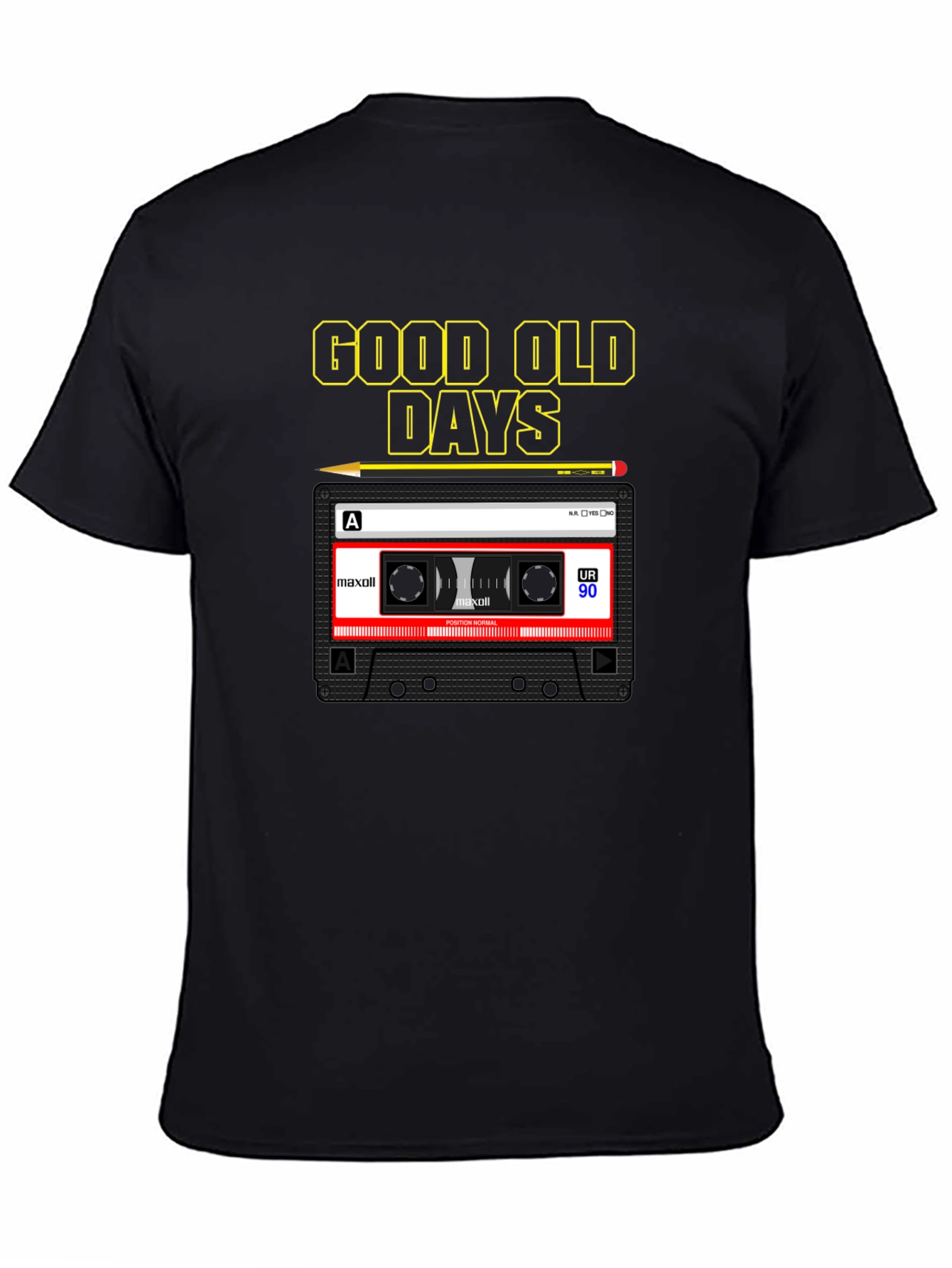 Good Old Days Cassette Tape T-Shirt