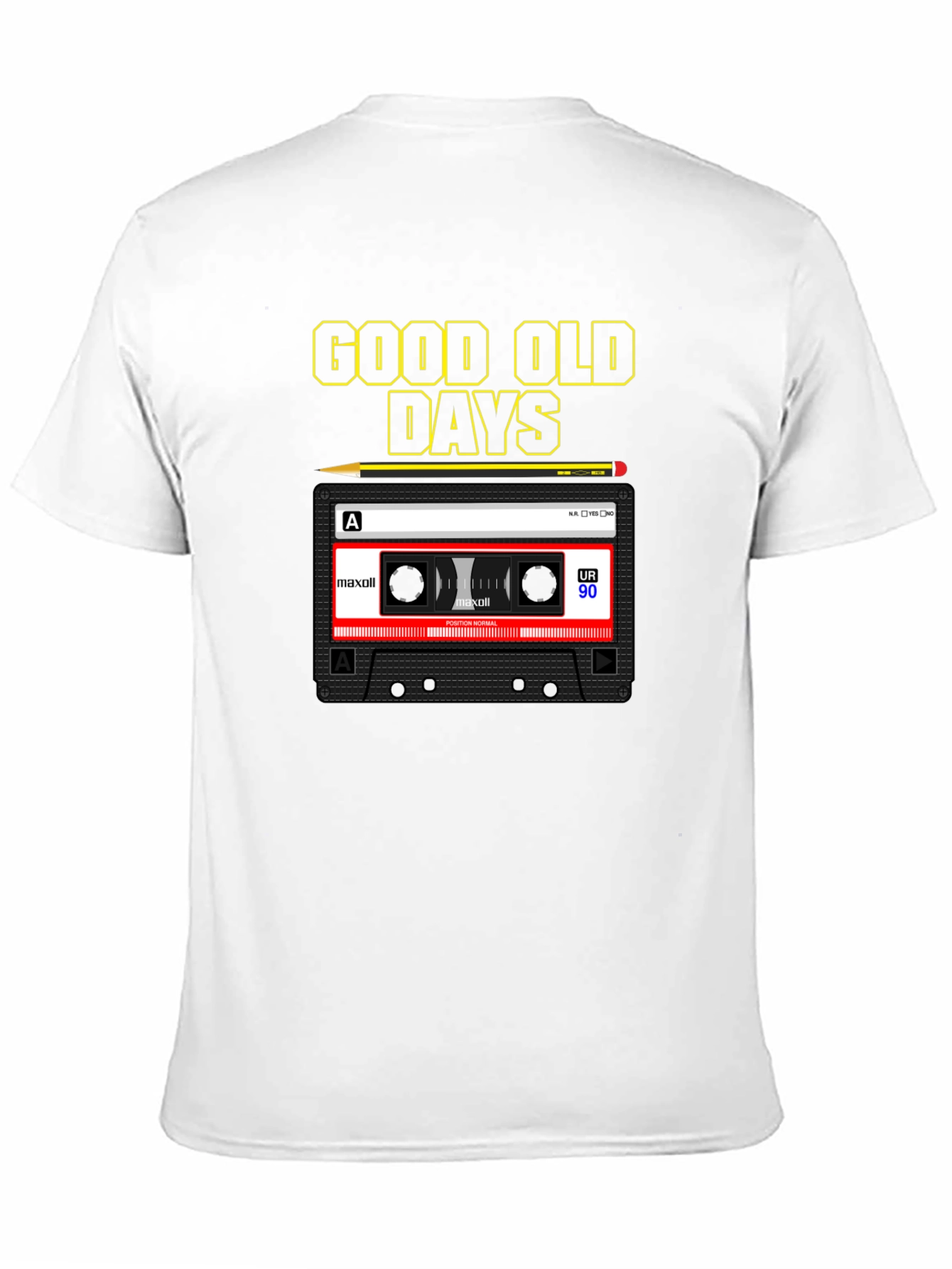 Good Old Days Cassette Tape T-Shirt