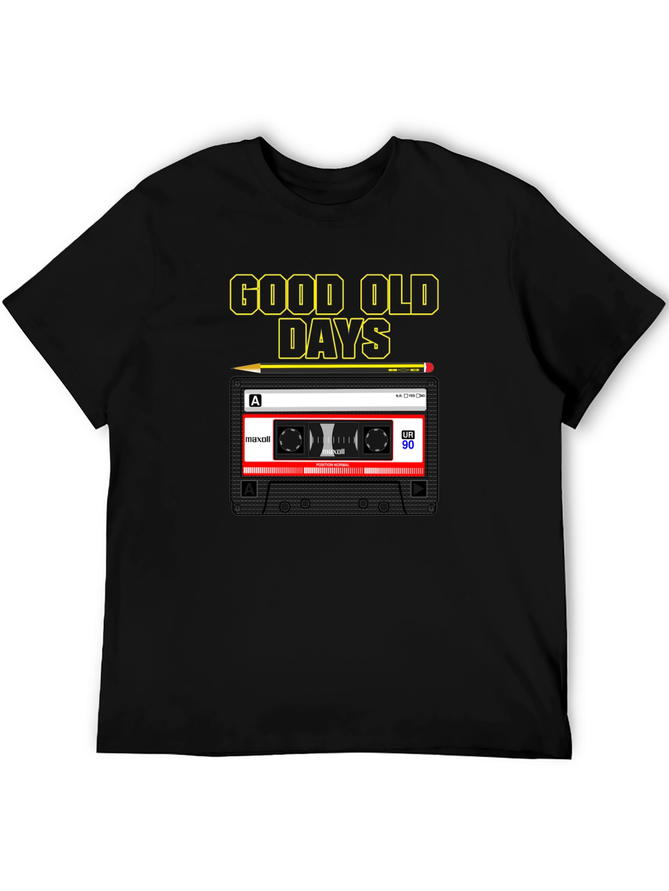 Good Old Days Cassette Tape T-Shirt