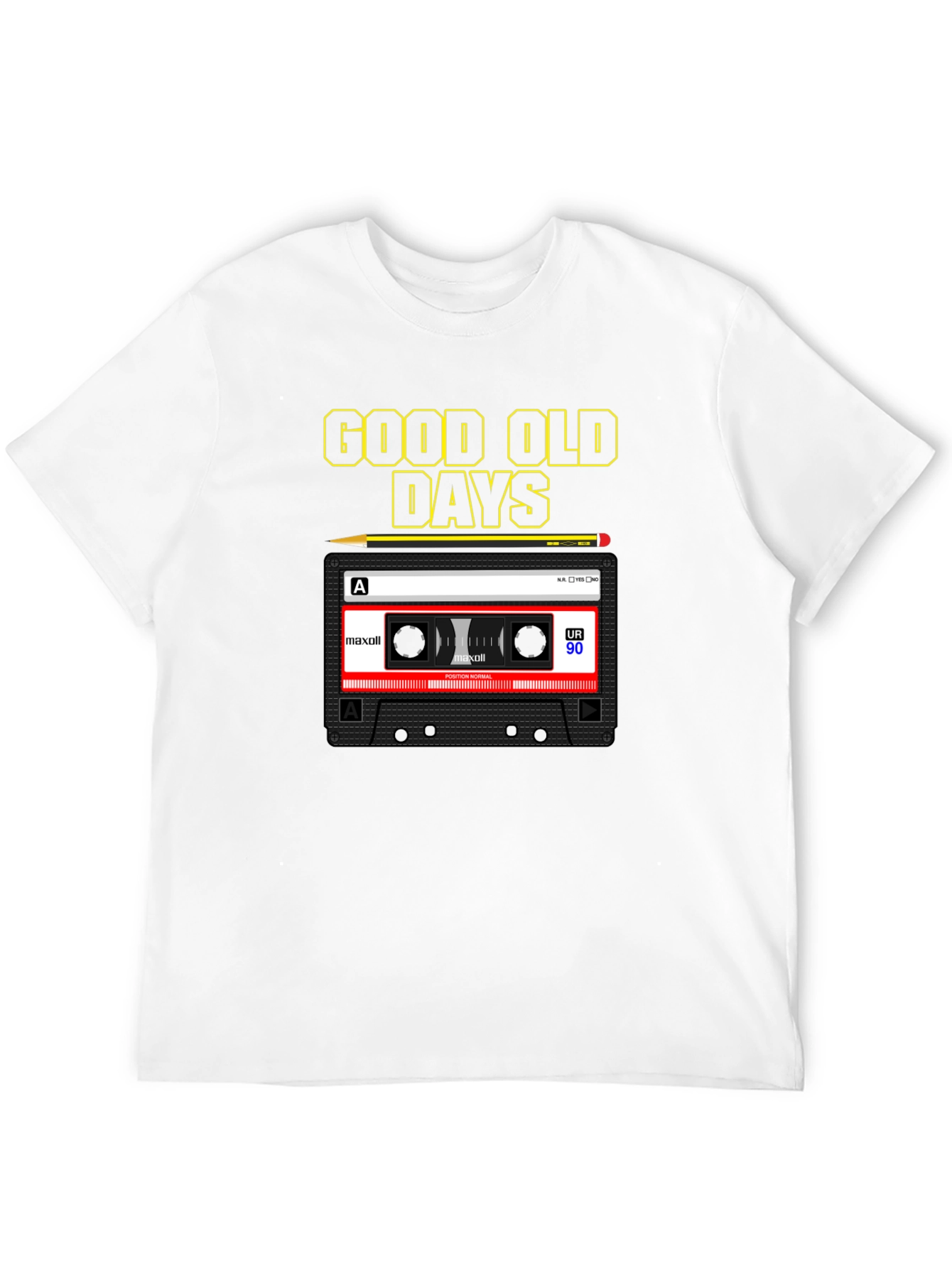 Good Old Days Cassette Tape T-Shirt