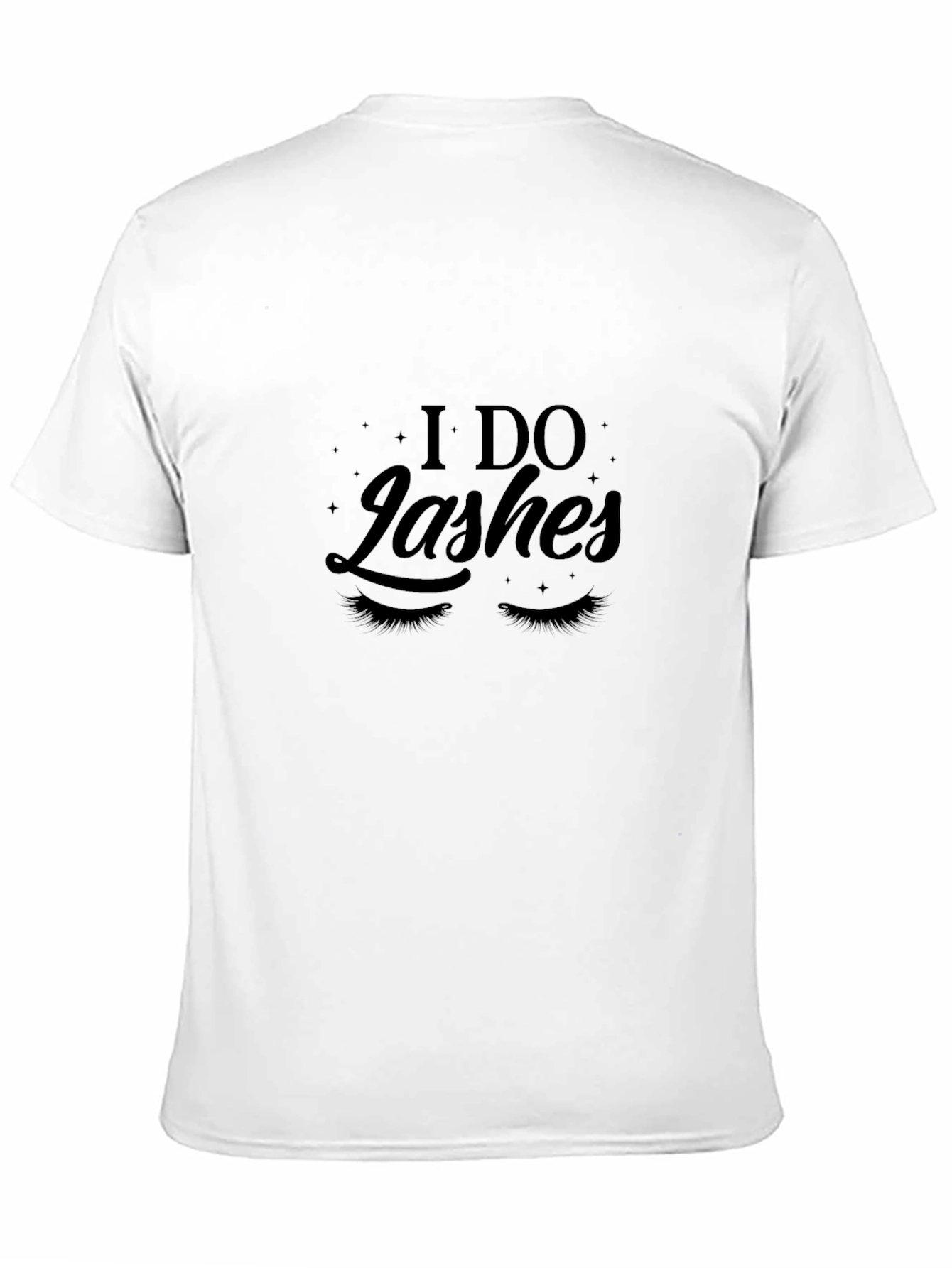 I Do Lashes Black Graphic Tee