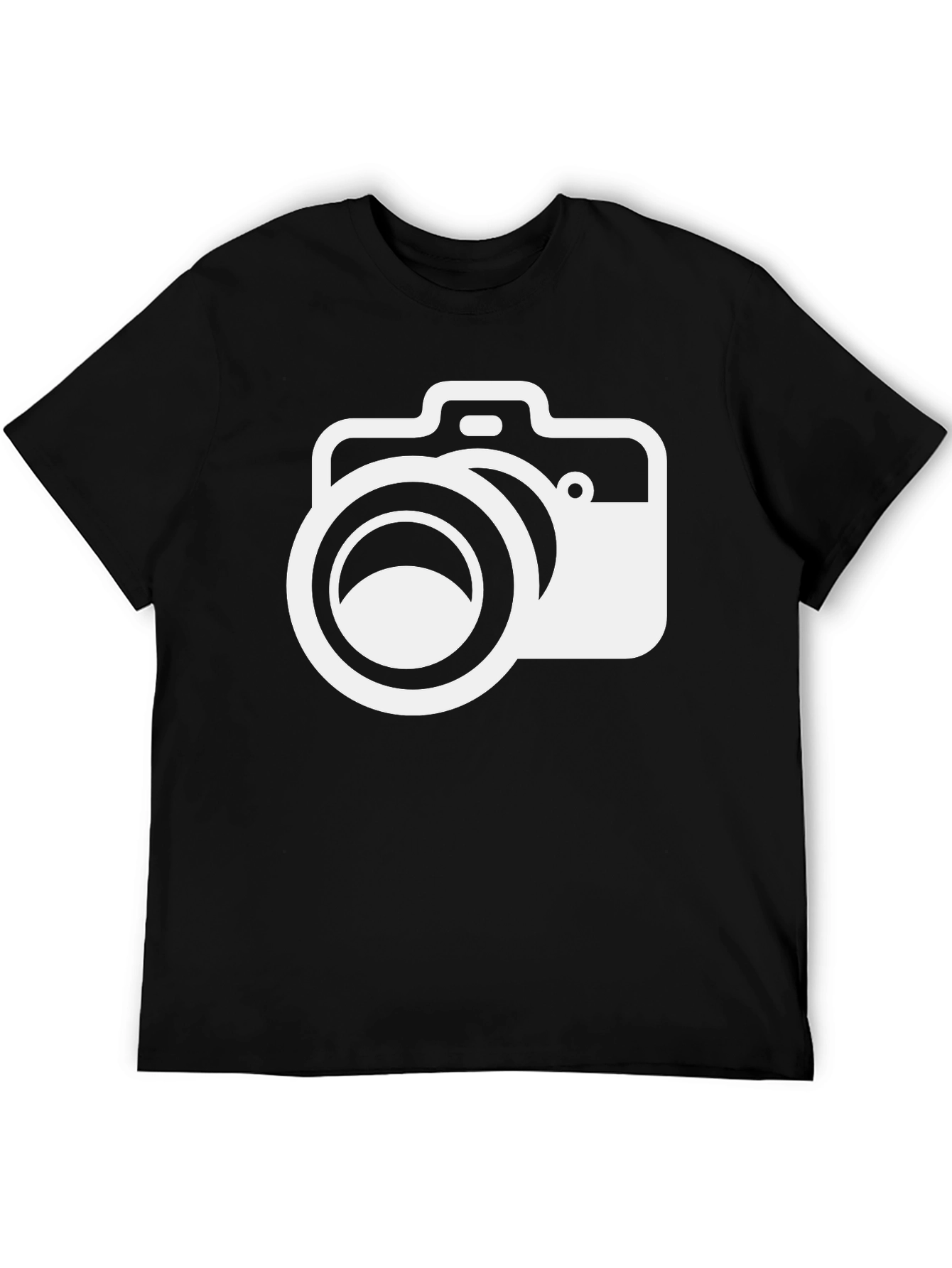 Camera Graphic Black T-Shirt
