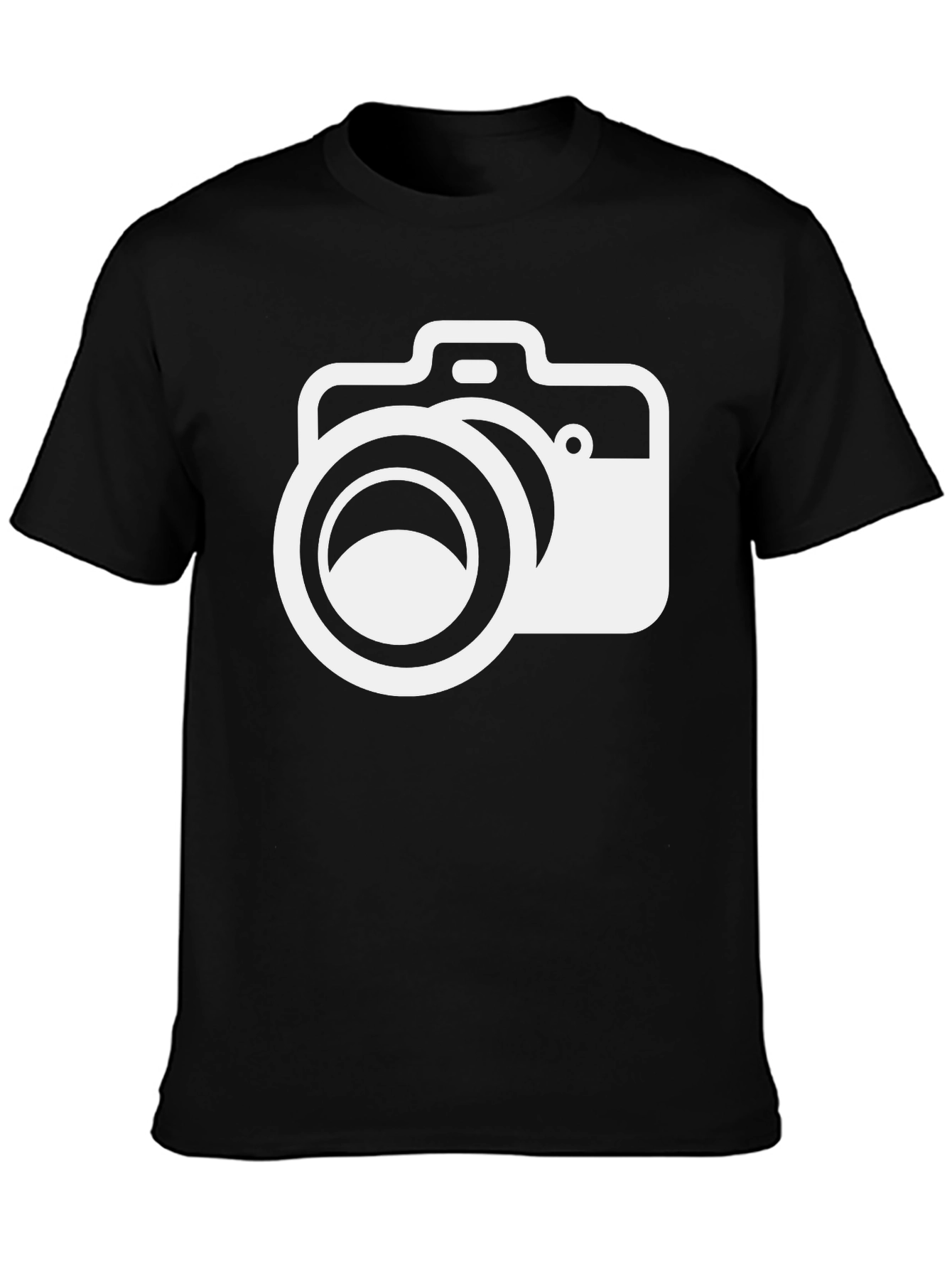 Camera Graphic Black T-Shirt