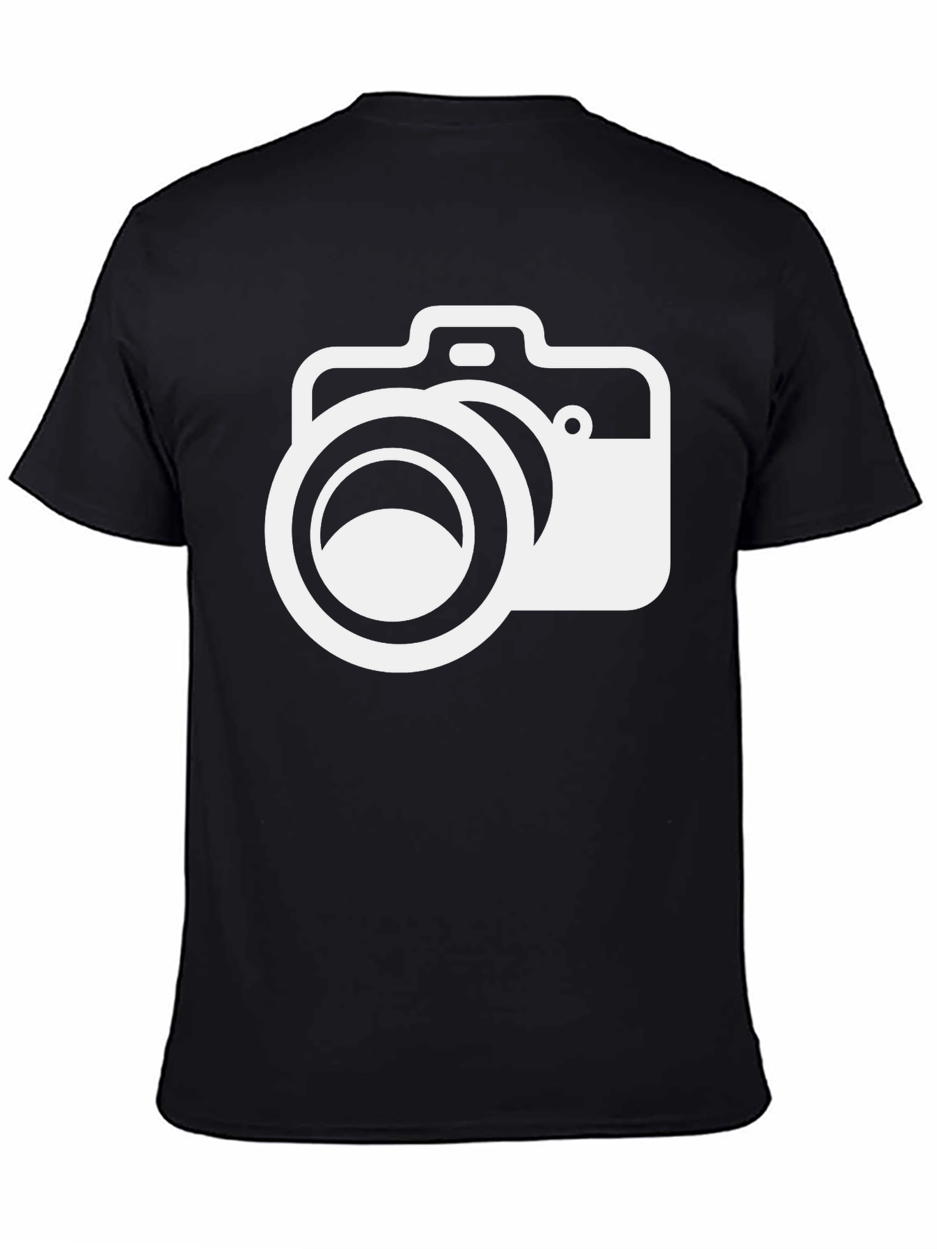 Camera Graphic Black T-Shirt