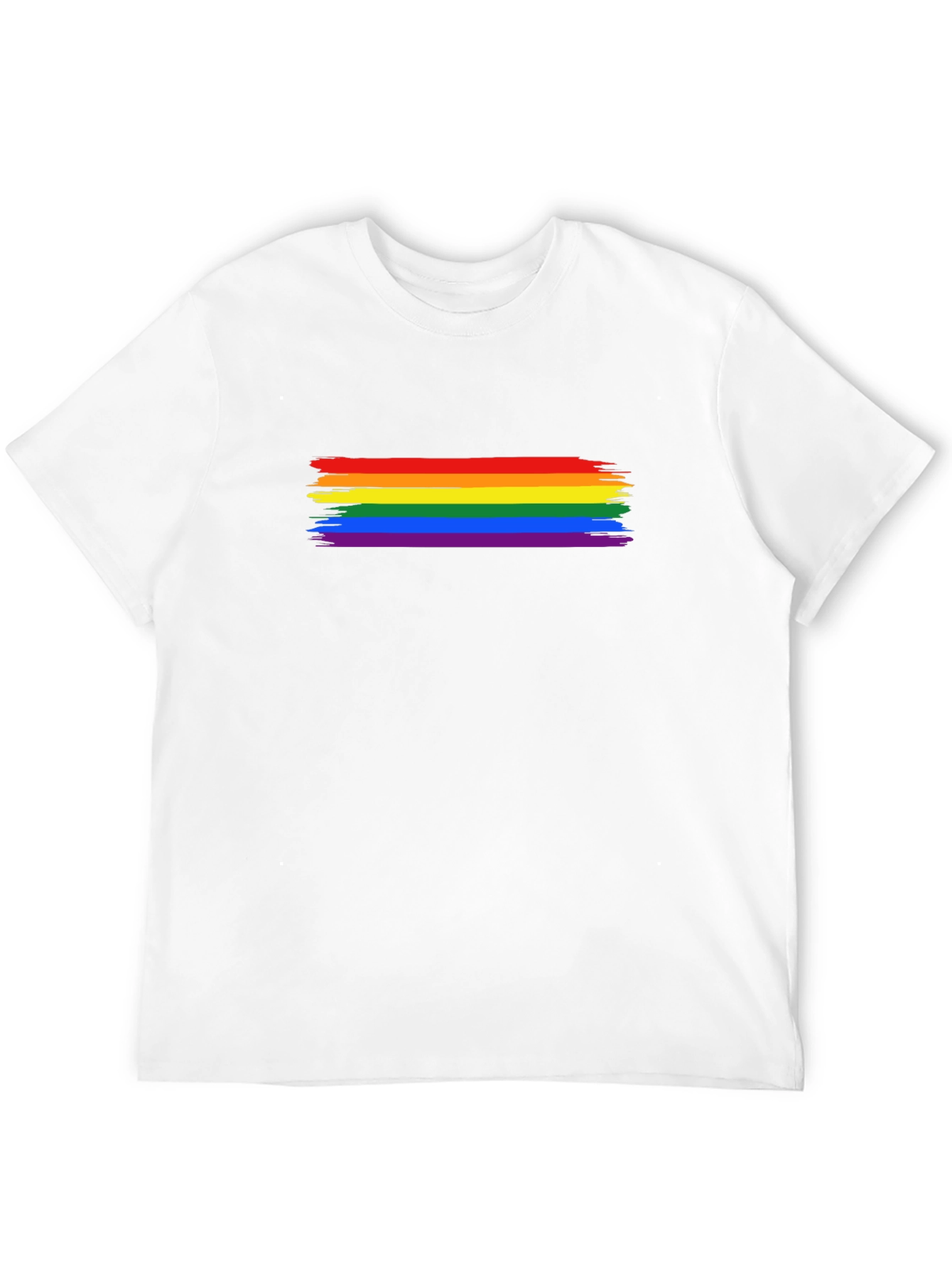 Pride Flag Brushstroke T-Shirt