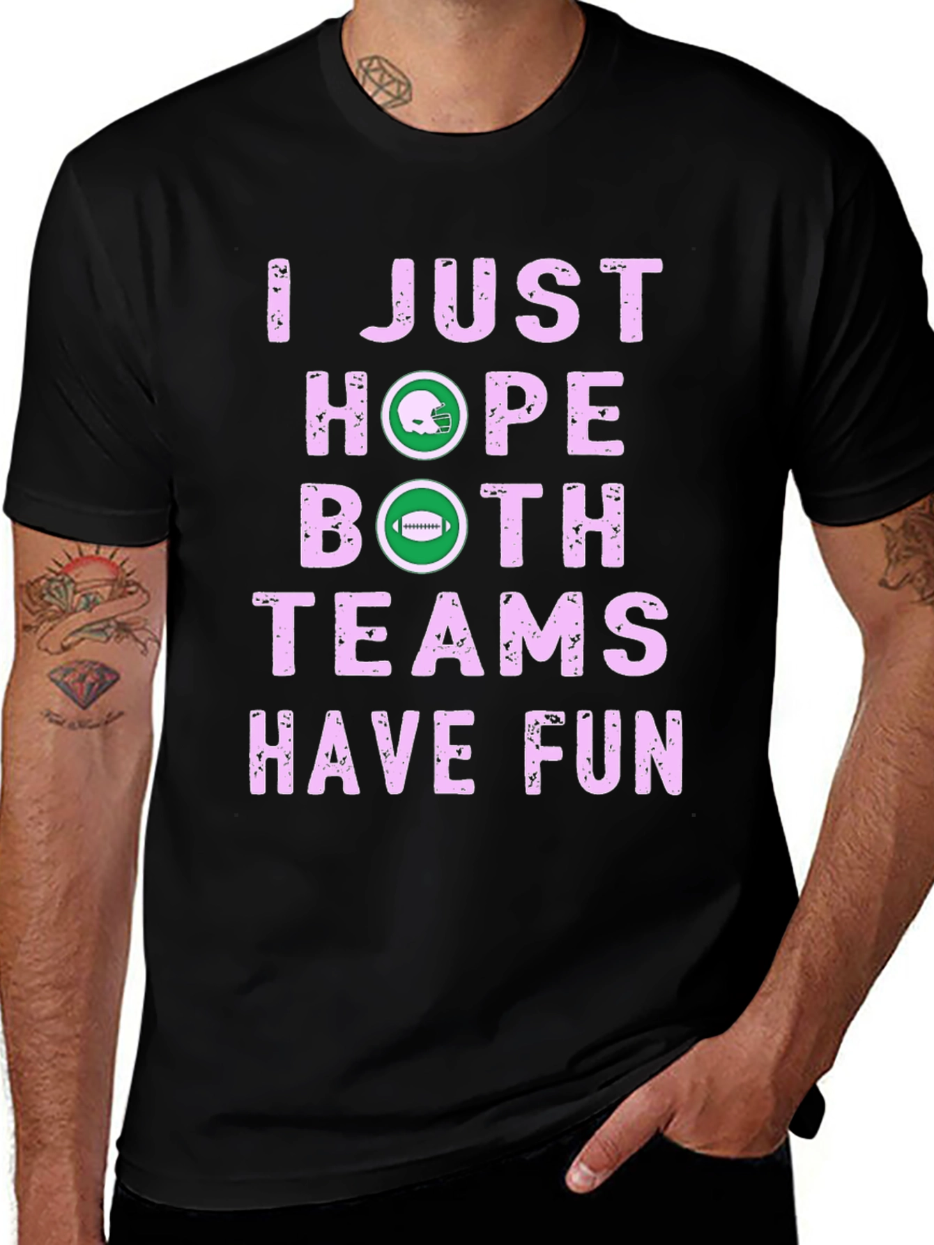 I Just Hope Both Teams Have Fun Graphic T-Shirt