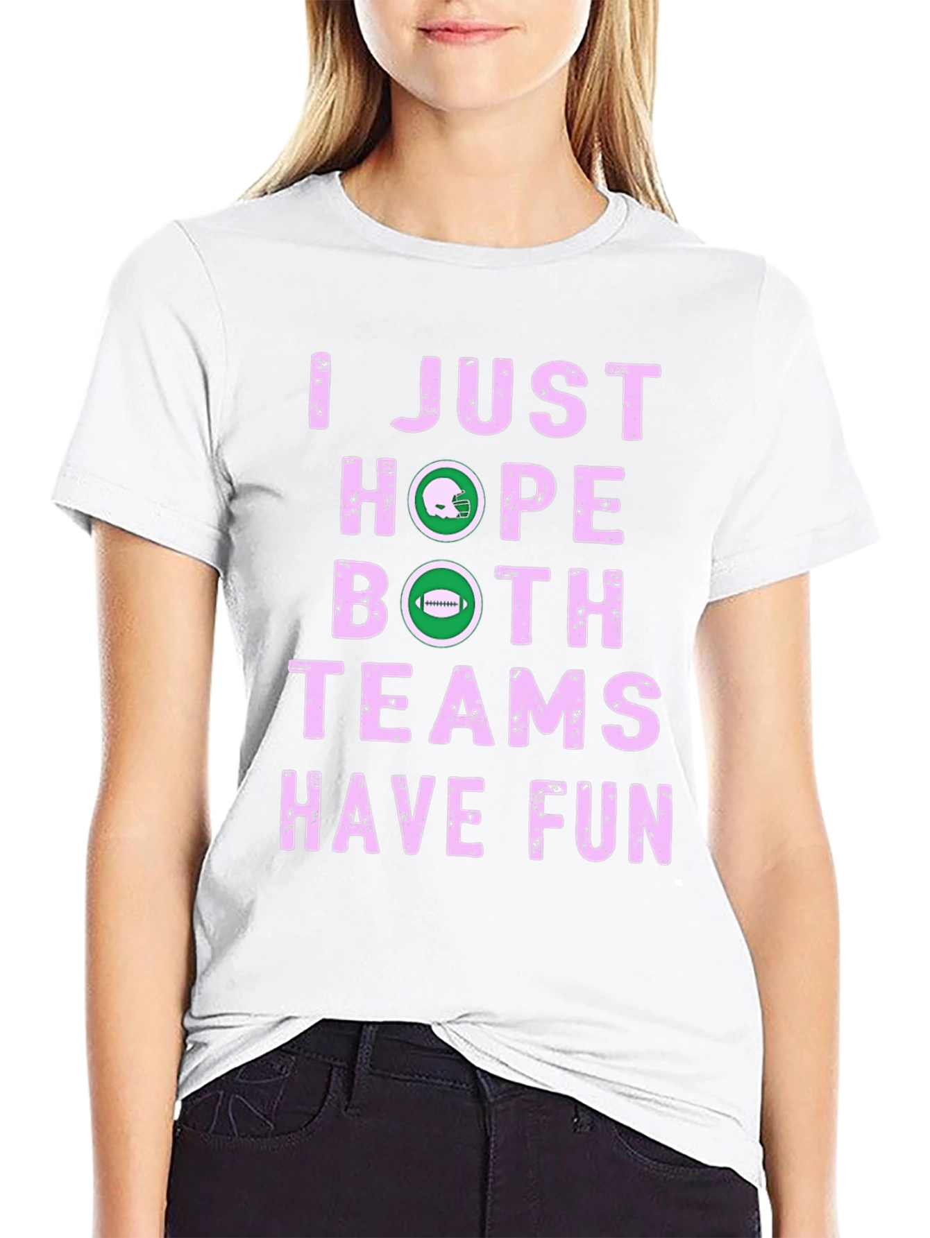 I Just Hope Both Teams Have Fun Graphic T-Shirt