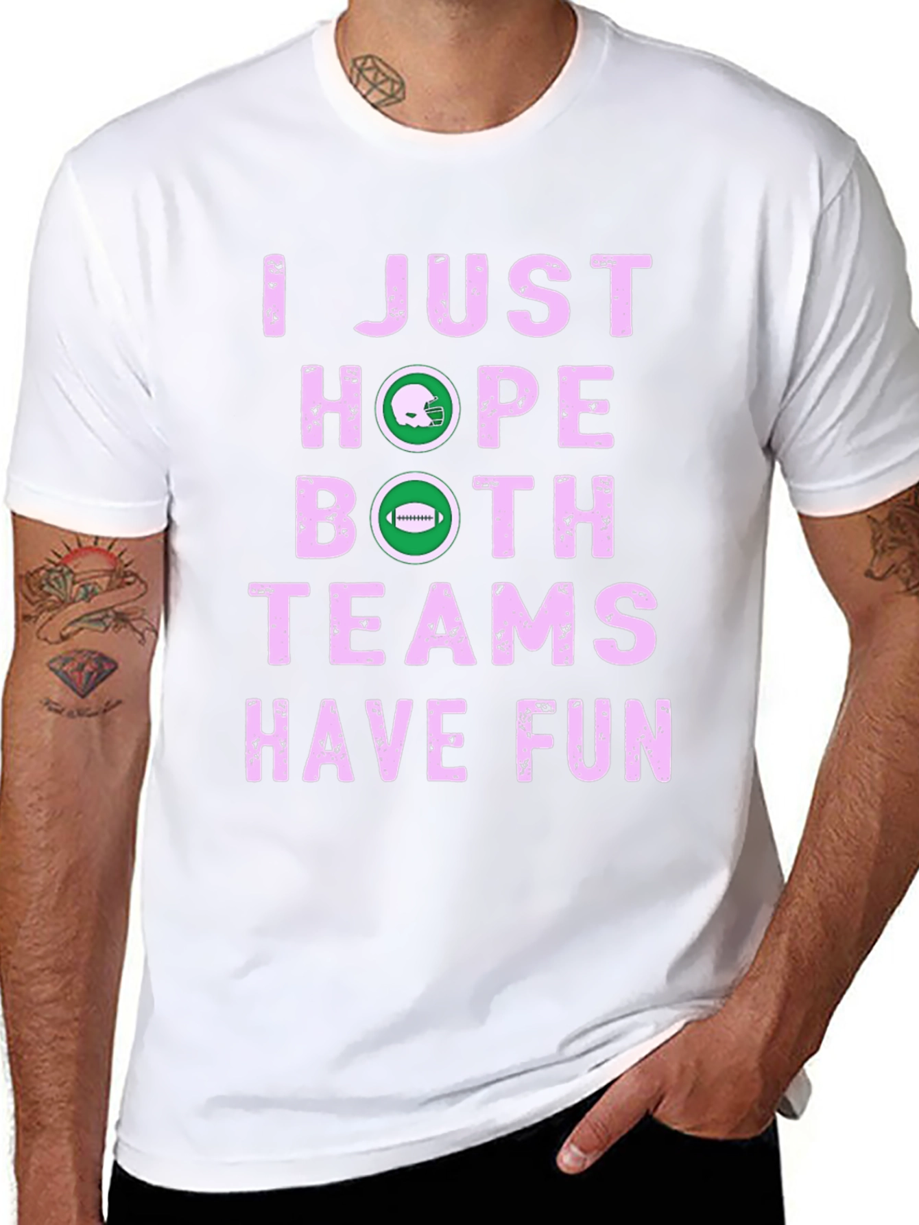 I Just Hope Both Teams Have Fun Graphic T-Shirt