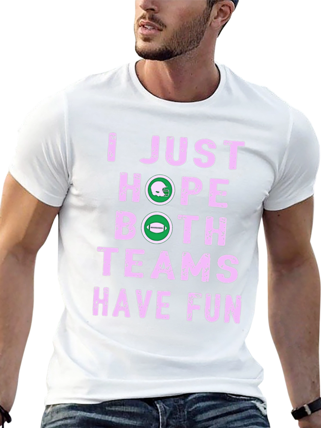 I Just Hope Both Teams Have Fun Graphic T-Shirt