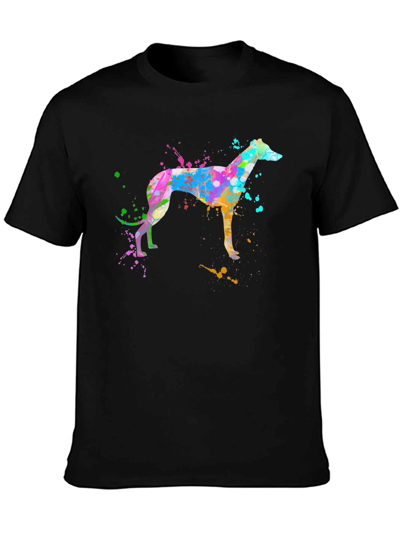 Watercolor Greyhound Dog T-Shirt