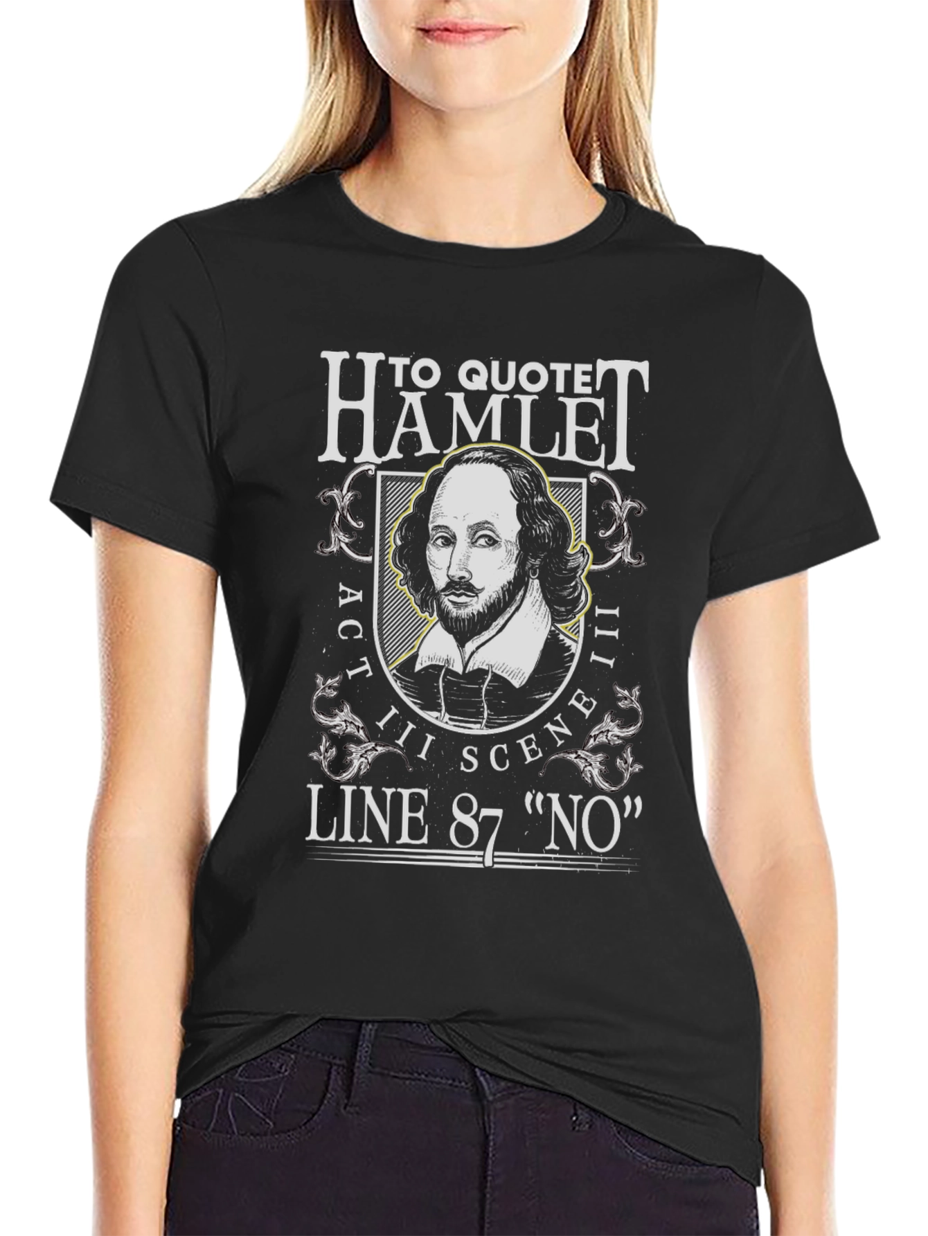 Hamlet Act III Scene III Line 87 Funny T-Shirt