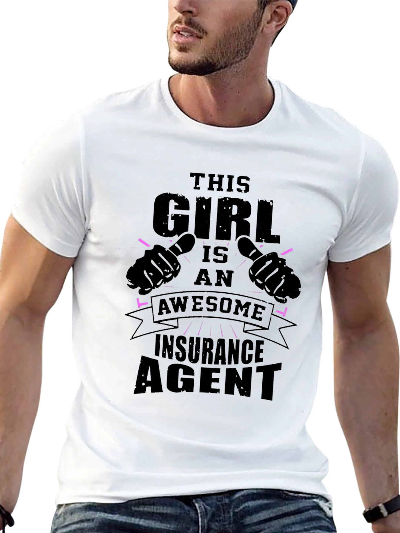 Awesome Insurance Agent Girl T-Shirt