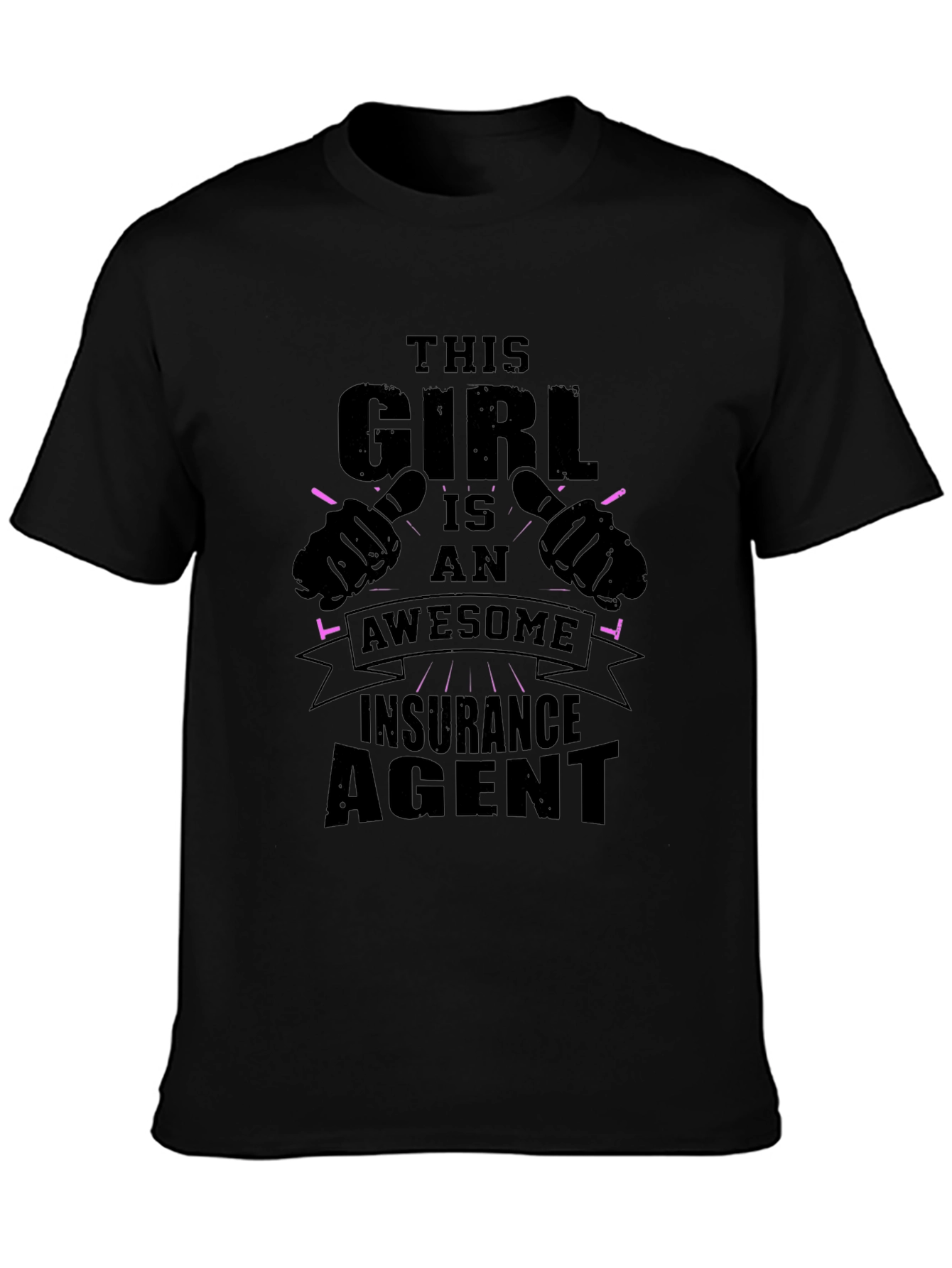 Awesome Insurance Agent Girl T-Shirt