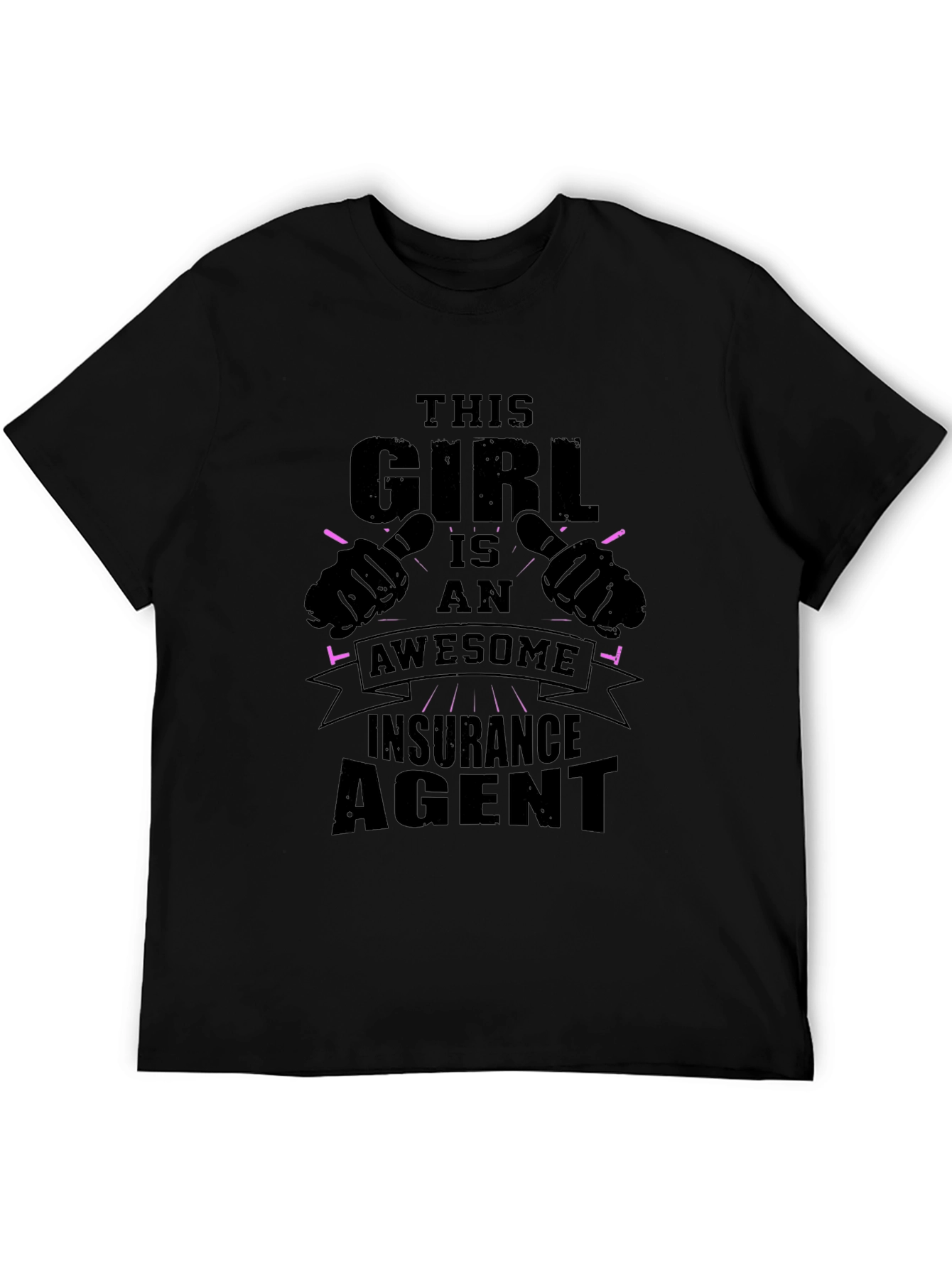 Awesome Insurance Agent Girl T-Shirt